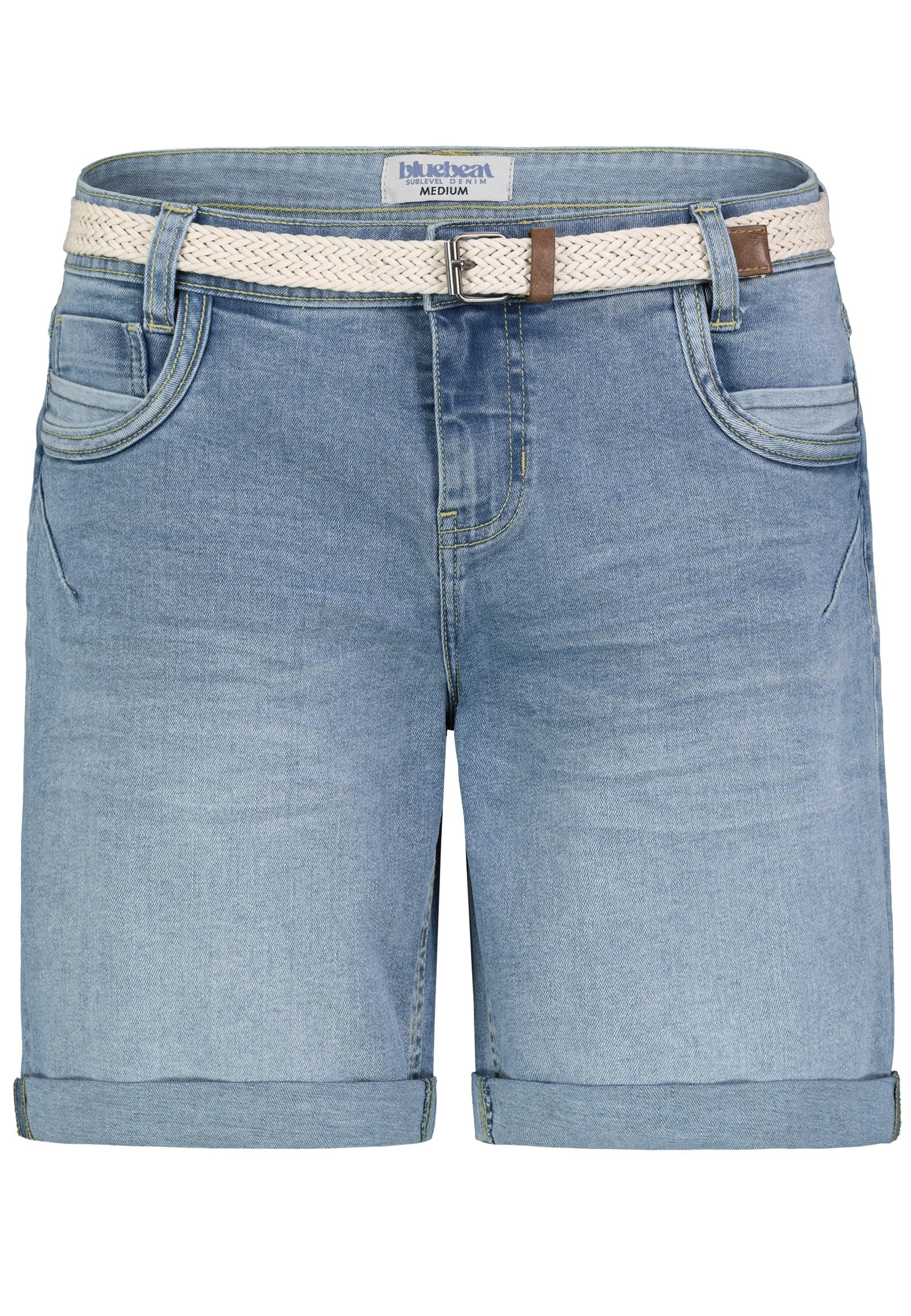 SUBLEVEL Jeansshorts Stylische Sommer-Shorts mit modernem günstig online kaufen