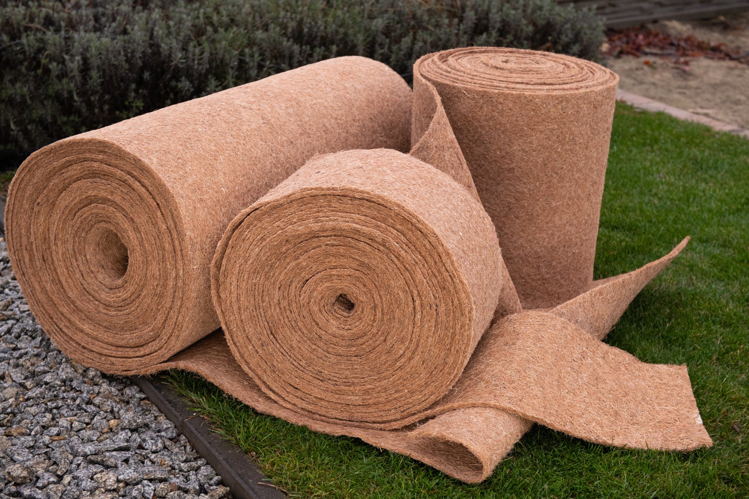 MC.Sammler Kokosmatte Kokosfasern Meterware 25cm/50cm/100cm 100% biologisch abbaubar, 25cm x 1m