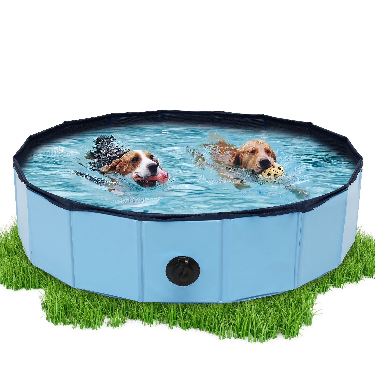 Bettizia Hundepool Hundepool Faltbarer CoolPets Kinderpool Wasserbecken Swimmingpool