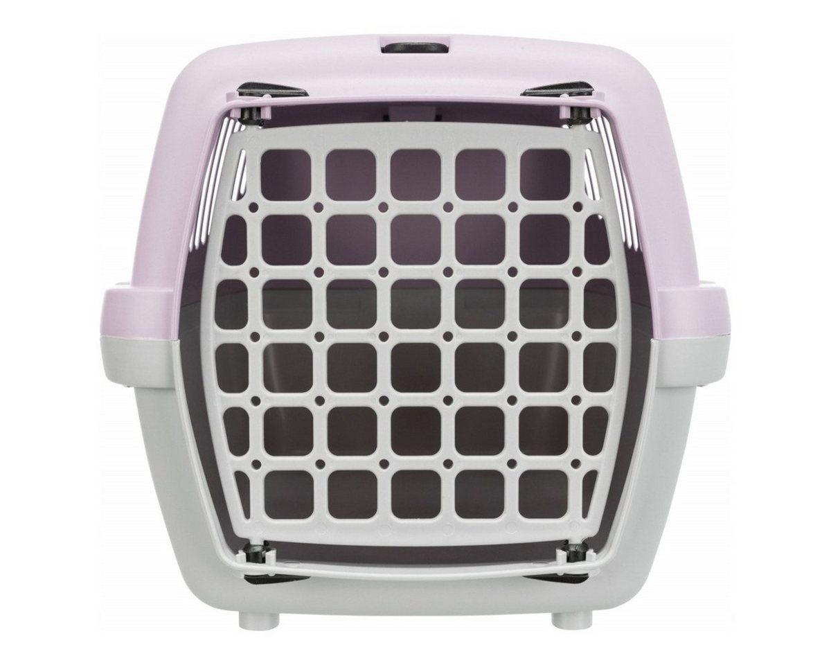 Thumbnail - TRIXIE Tiertransportbox Transportbox Capri hellgrau/flieder für Katzen