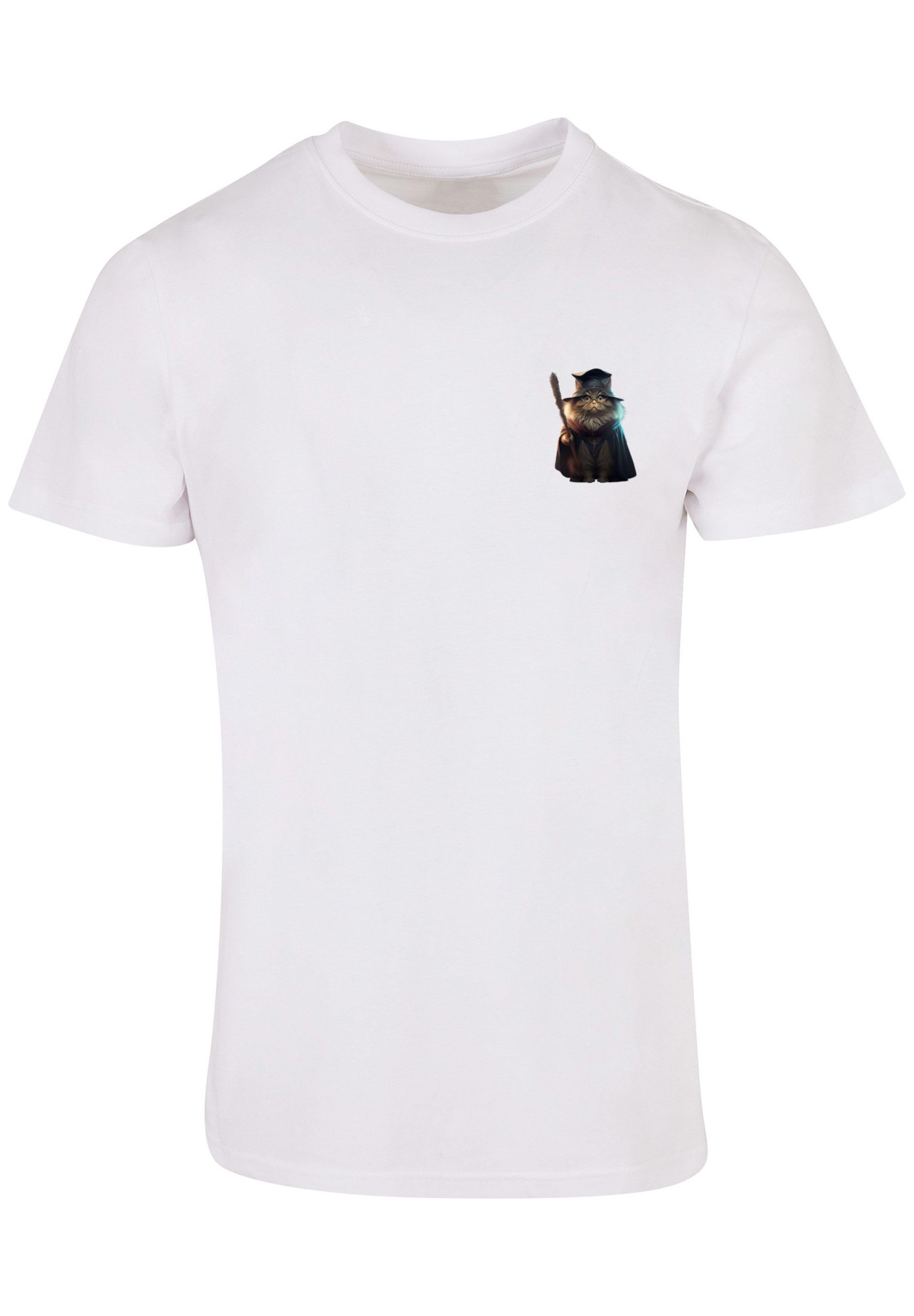 F4NT4STIC T-Shirt Wizard Cat TEE UNISEX günstig online kaufen