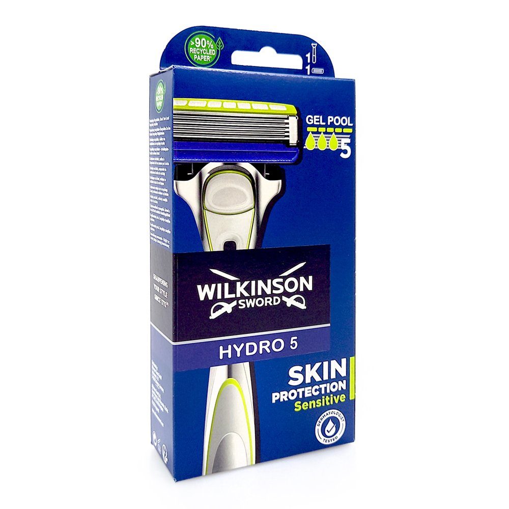 Wilkinson Protection Sensitive Skin Hydro Wilkinson Rasierer 5 Rasierklingen