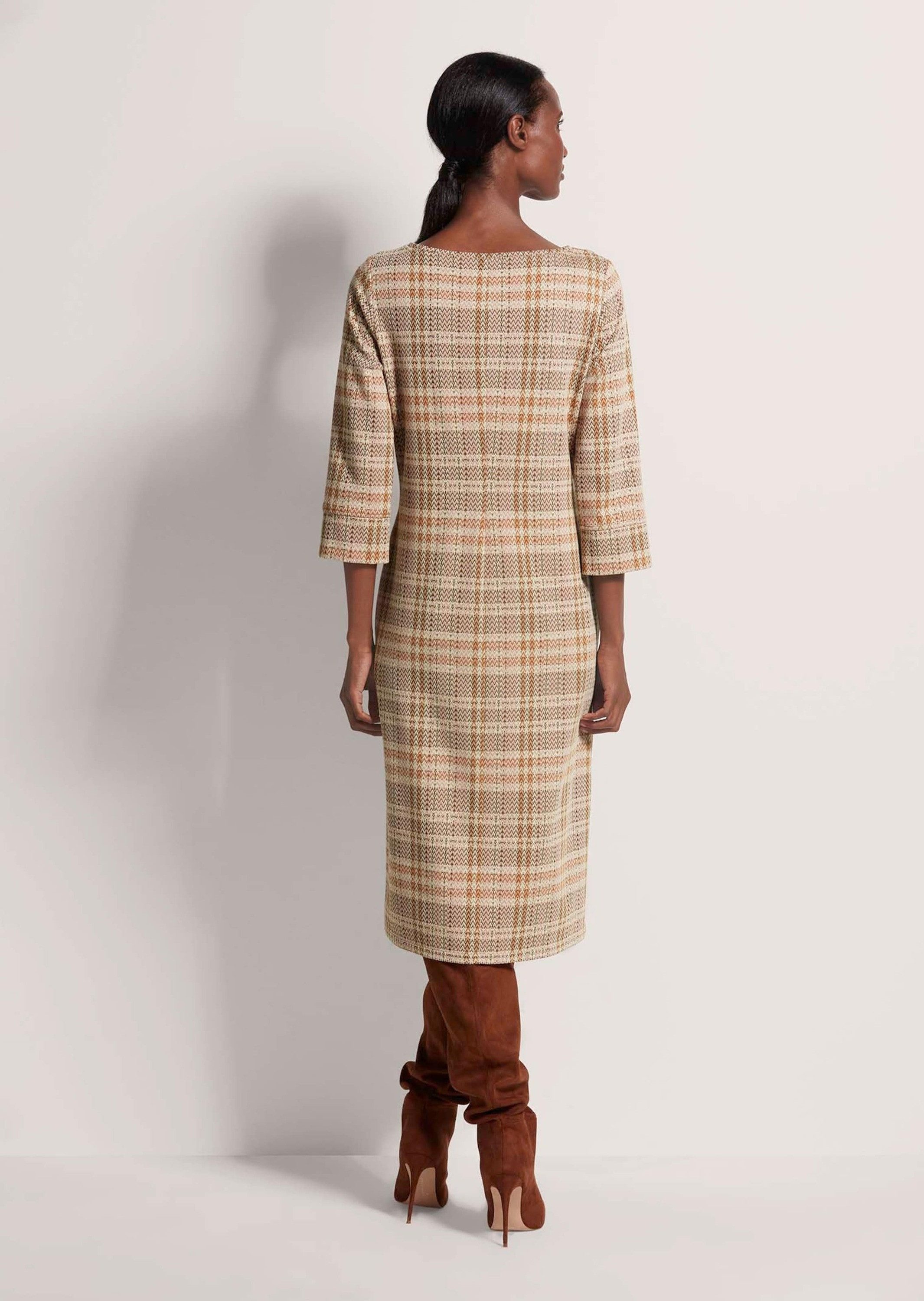 MADELEINE Midikleid Kleid mit 3/4-Ärmeln