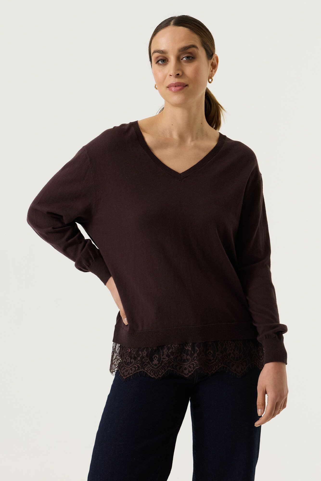 GARCIA JEANS Strickpullover
