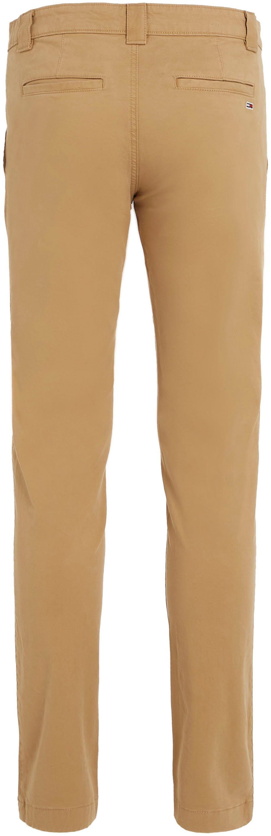 Tommy Jeans Chinohose TJM SCANTON mit Markenlabel