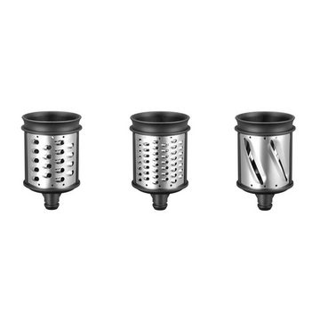 KitchenAid Gemüseschneidaufsatz KitchenAid Set Gemüseschneider 5KSMVSA und Zusatztrommeln 5KSMEMVSC