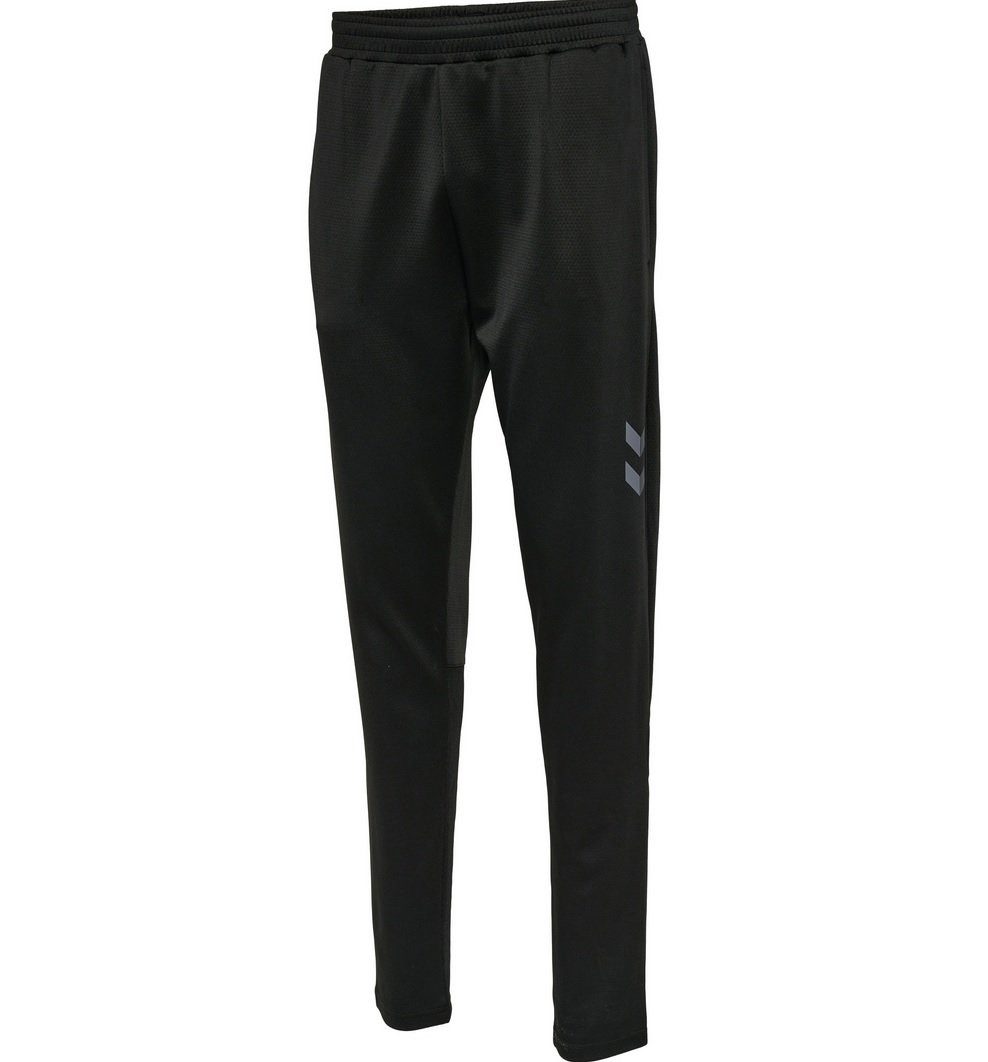 hummel Trainingshose hmlQ4 Poly Pant (Interlock-Stoff) lang schwarz Herren günstig online kaufen