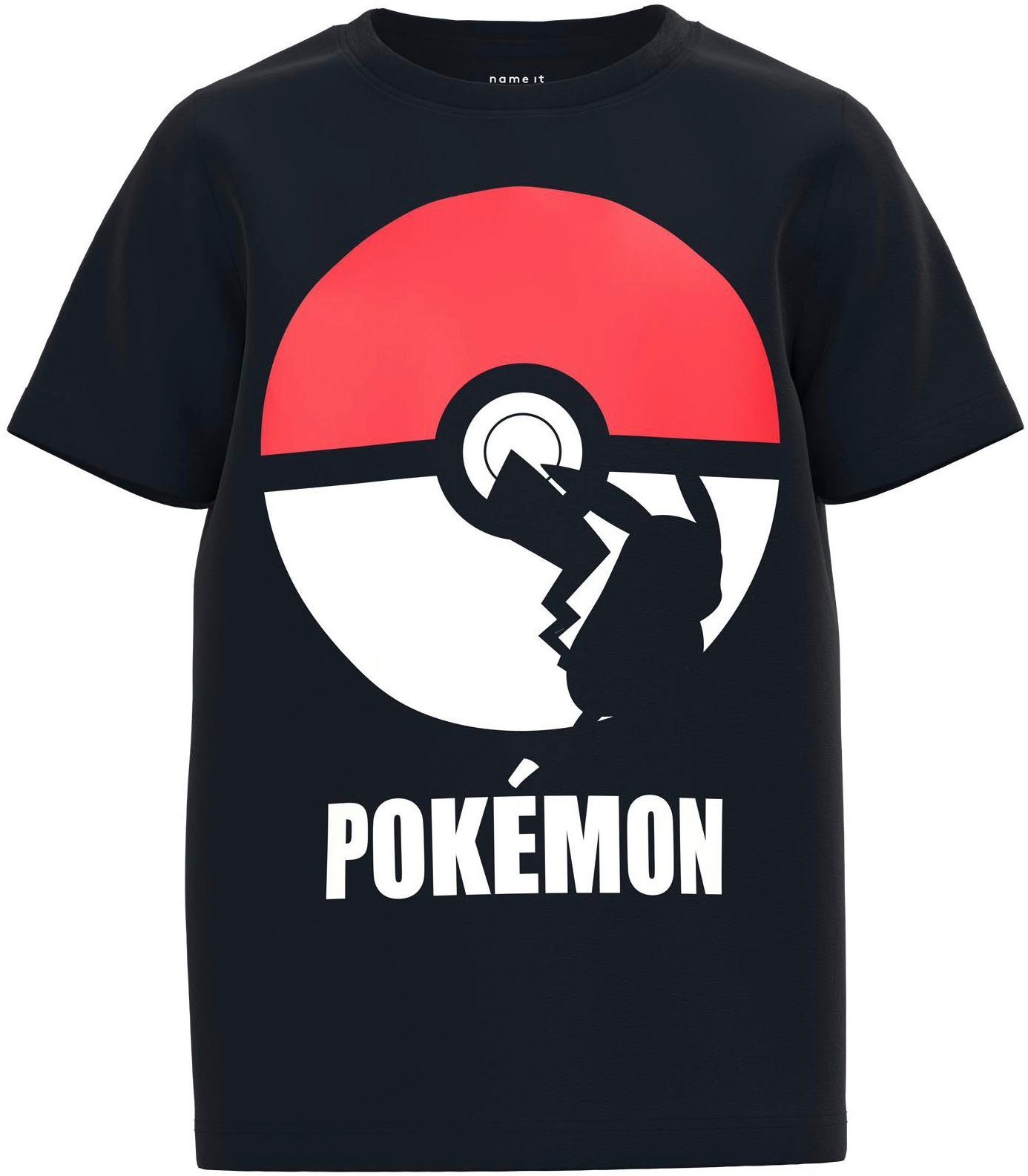 Name It Kurzarmshirt NKMNABEL POKEMON SS TOP NOOS BFU mit Pokemon Motiv | T-Shirts