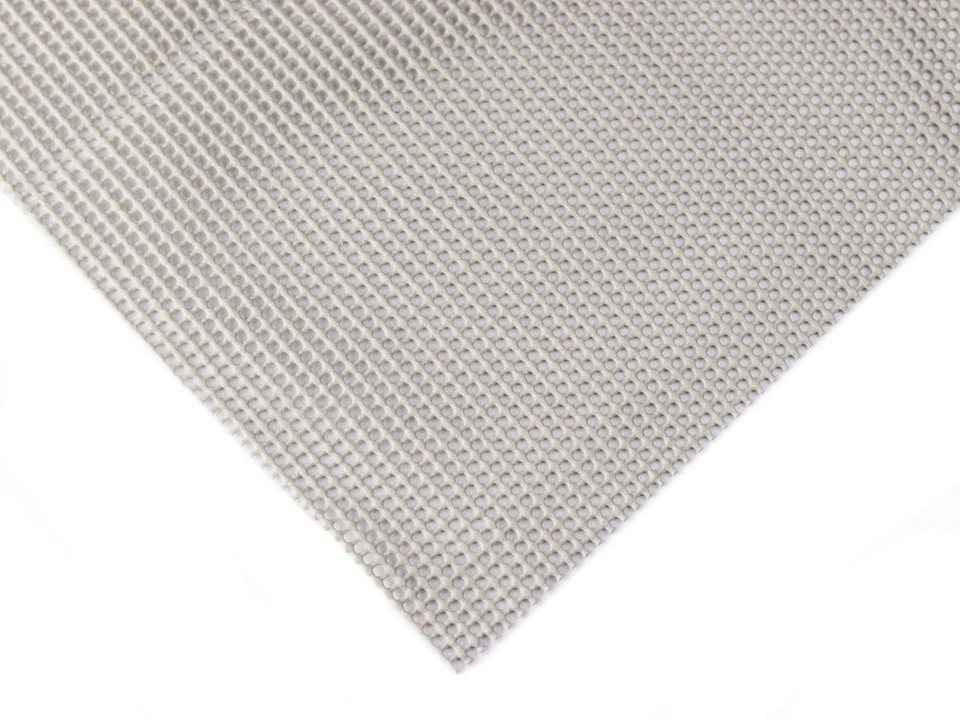 Antirutsch Teppichunterlage GITTER - Grau, Primaflor-Ideen in Textil, (1-St),  Gitter-Rutschunterlage mit Gleitschutz, individuell zuschneidbar