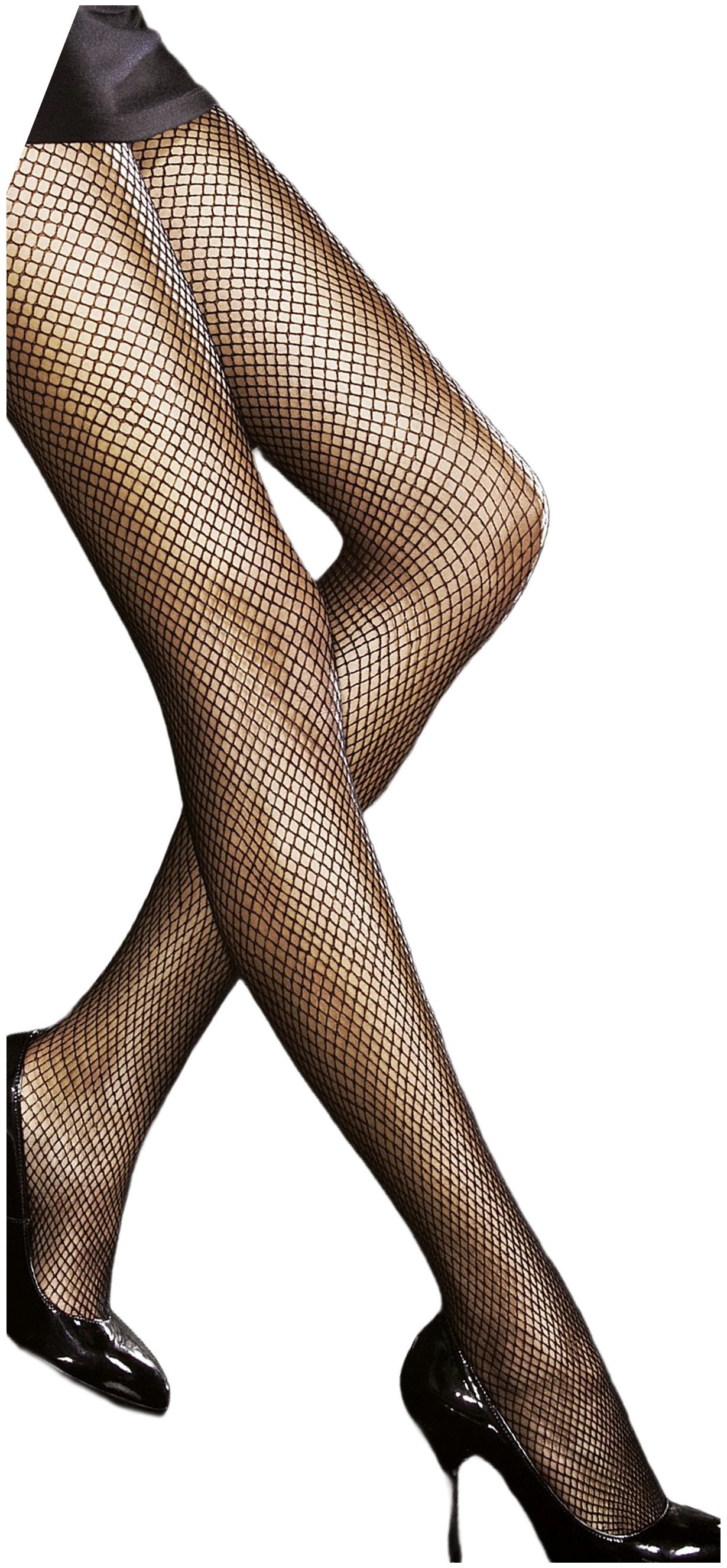 Fiore Netzstrumpfhose Sensual (Packung 1 Paar) Netzstumpfhose im klassischen Look, Fishnet Strumpfhose