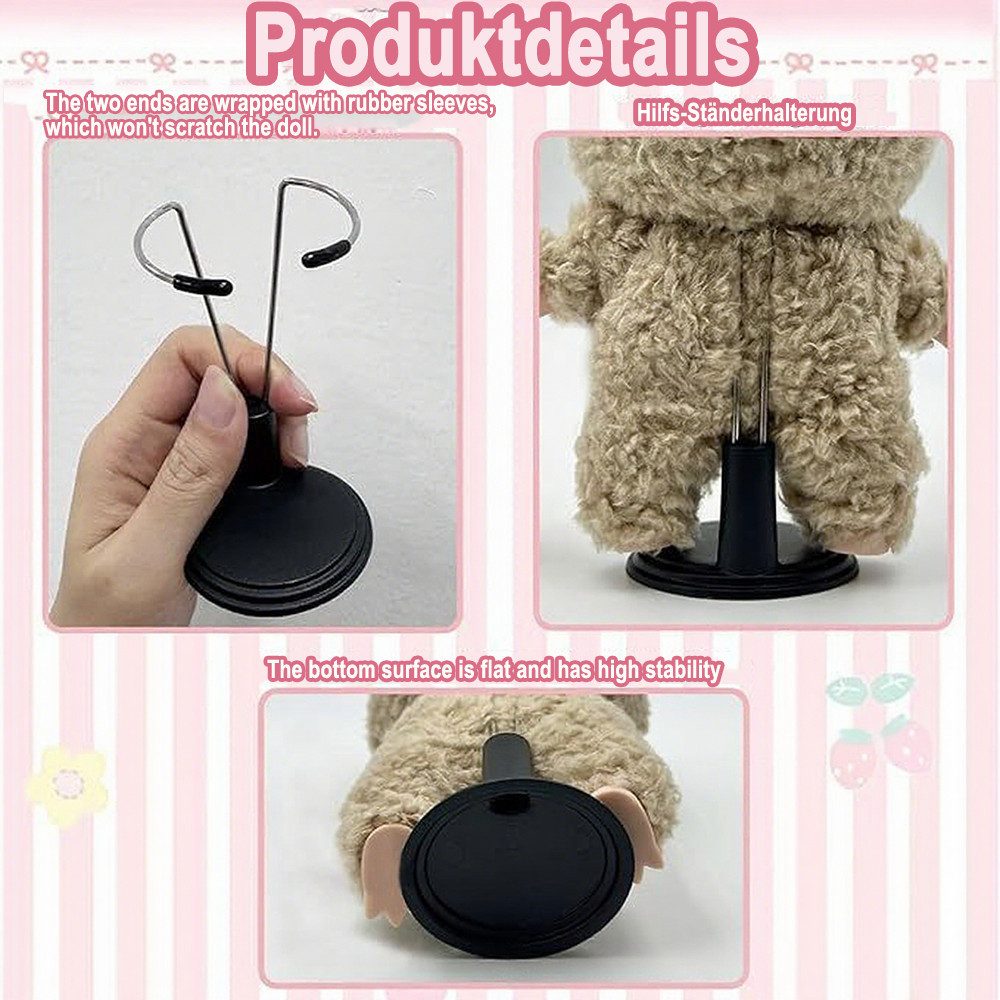 CLTYQ Puppenmöbel Verstellbarer Puppenständer,hält die stehende Position (6 günstig online kaufen