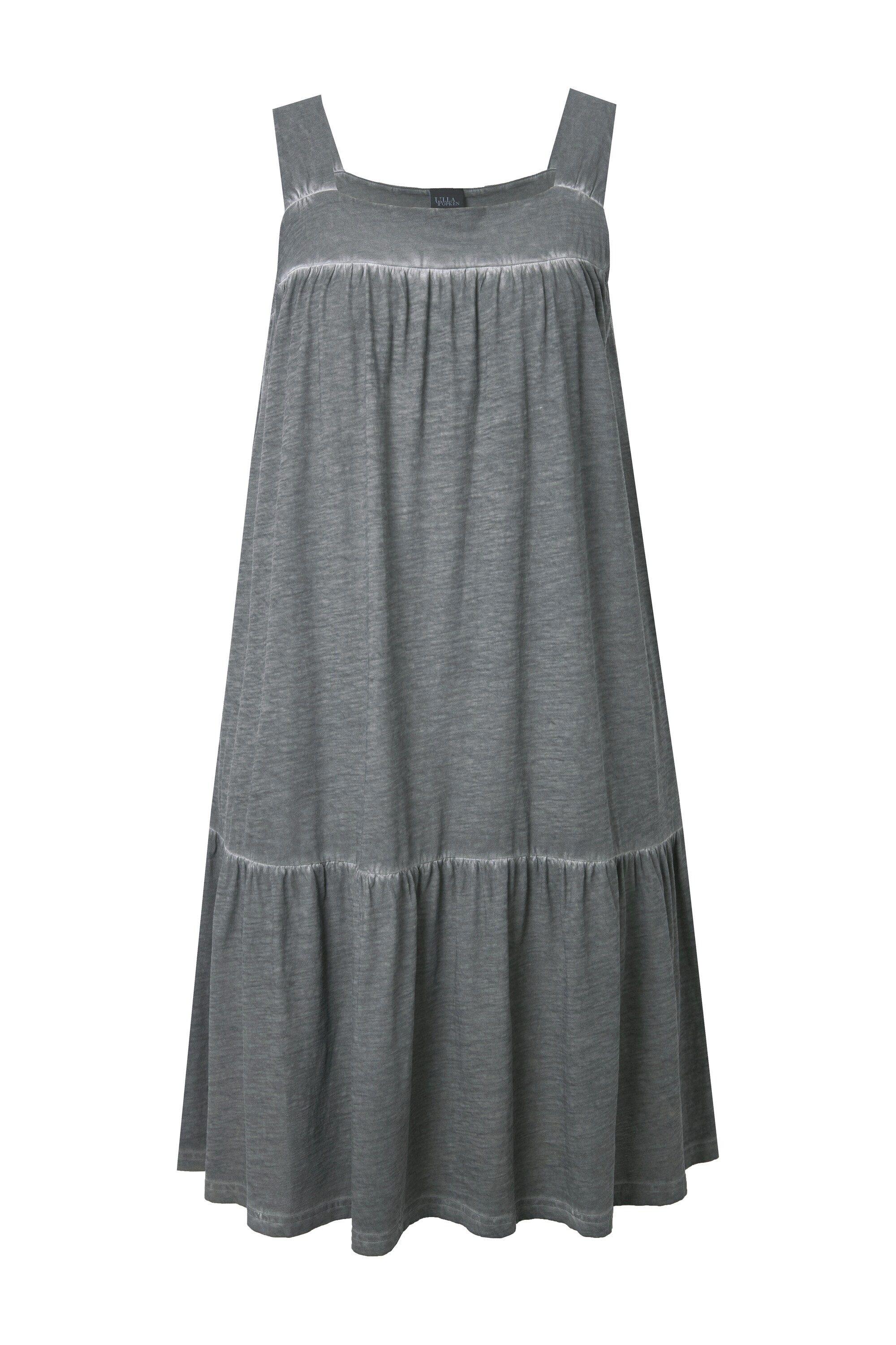 Ulla Popken Midikleid Jerseykleid cold dyed günstig online kaufen