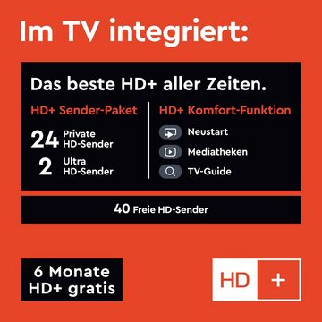 Hanseatic 58H600UDS LED-Fernseher (146 cm/58 Zoll, 4K Ultra HD, Smart-TV, HDR10)