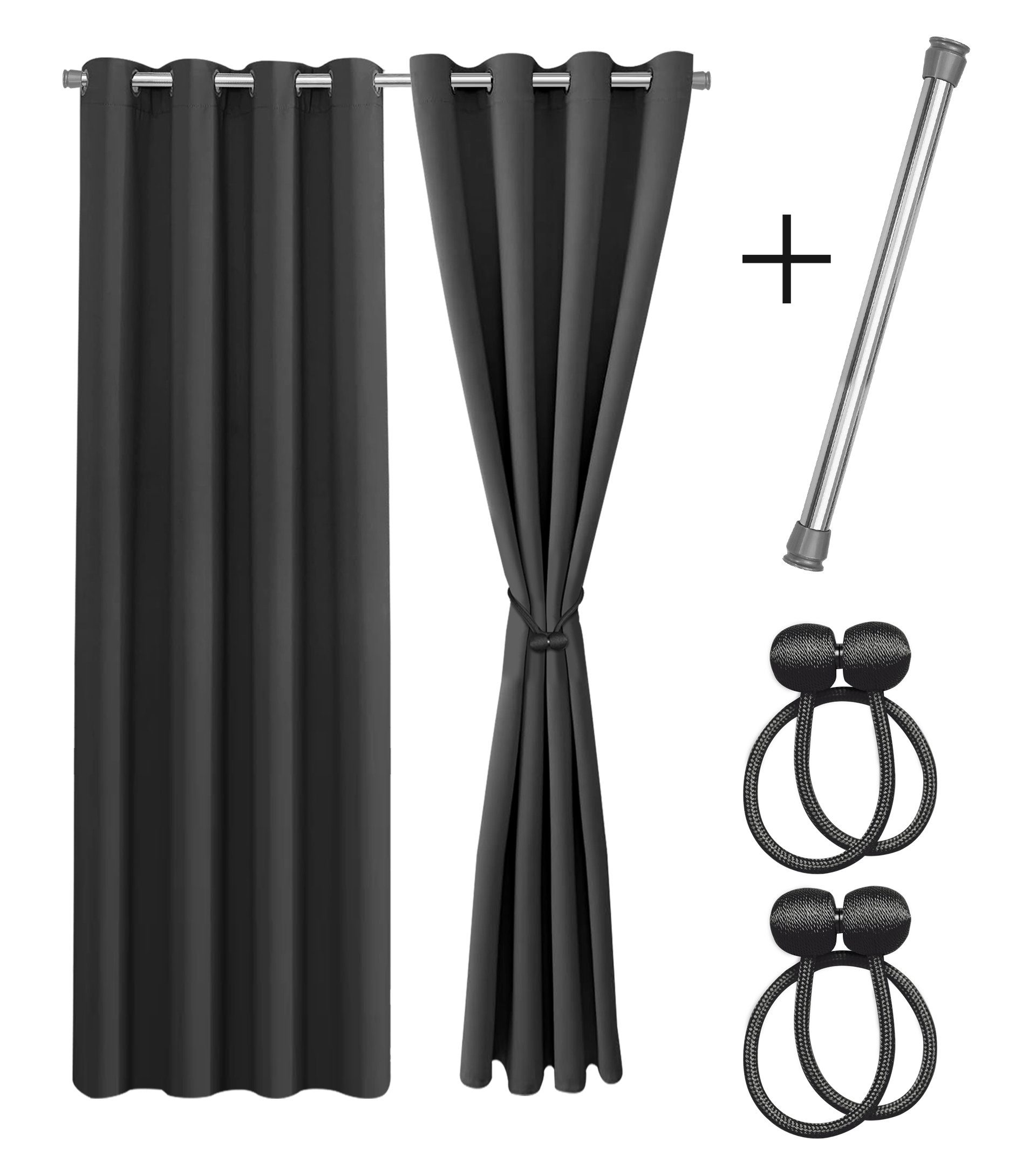 Cozyor Vorhang Set mit 2x Gardine günstig online kaufen