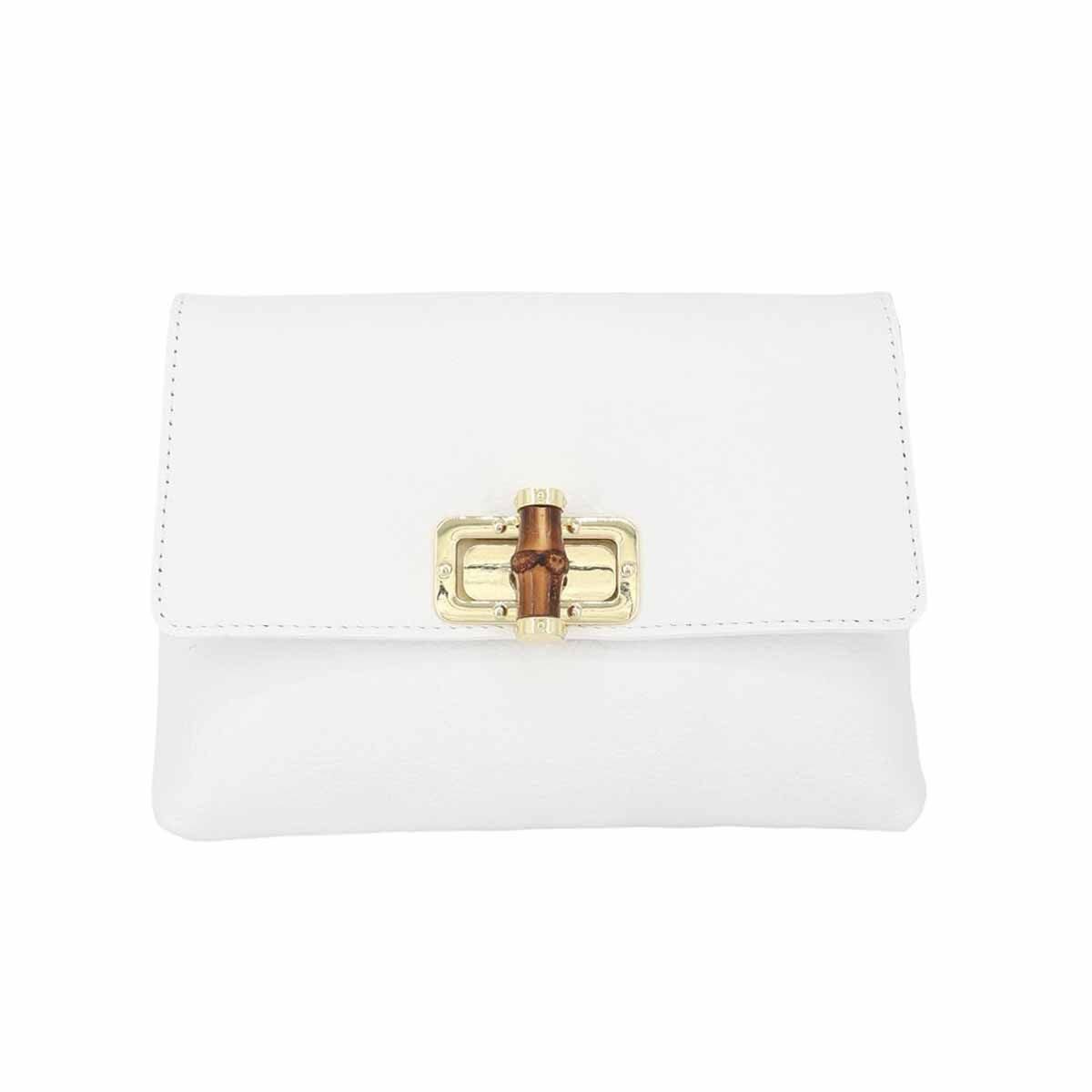 ITALYSHOP24 Schultertasche Made in Italy Damen Leder Tasche Crossbody Umhängetasche Clutch Reise, Überschlagtasche Abendtasche Smartphone CrossOver Mini Bag Smartphone