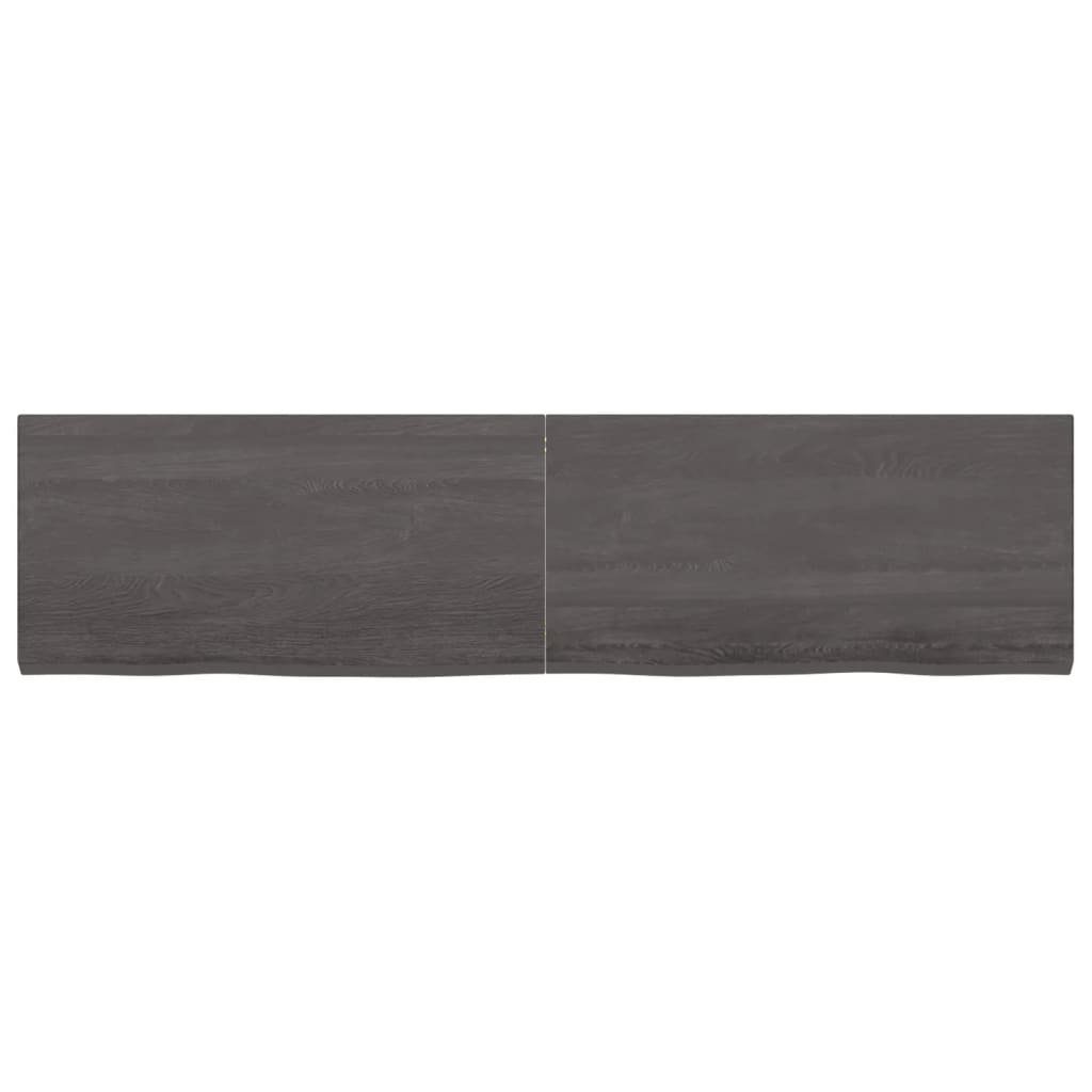 Tischplatte Massivholz Eiche Behandelt furnicato 160x40x(2-4)cm