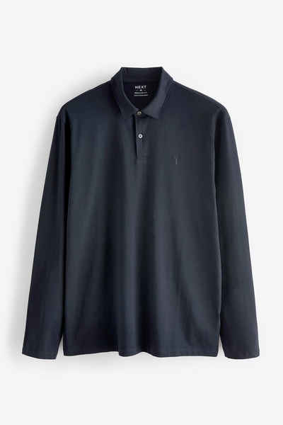 Next Langarm-Poloshirt Langärmeliges Poloshirt aus Jersey (1-tlg)