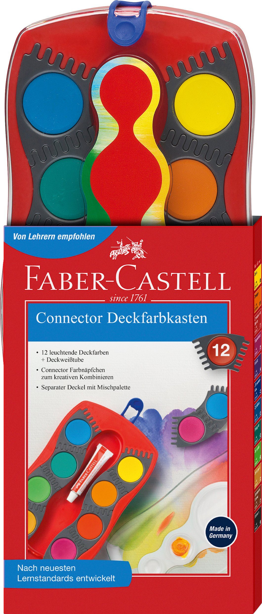 Faber-Castell Malerset Connector, (12-tlg)