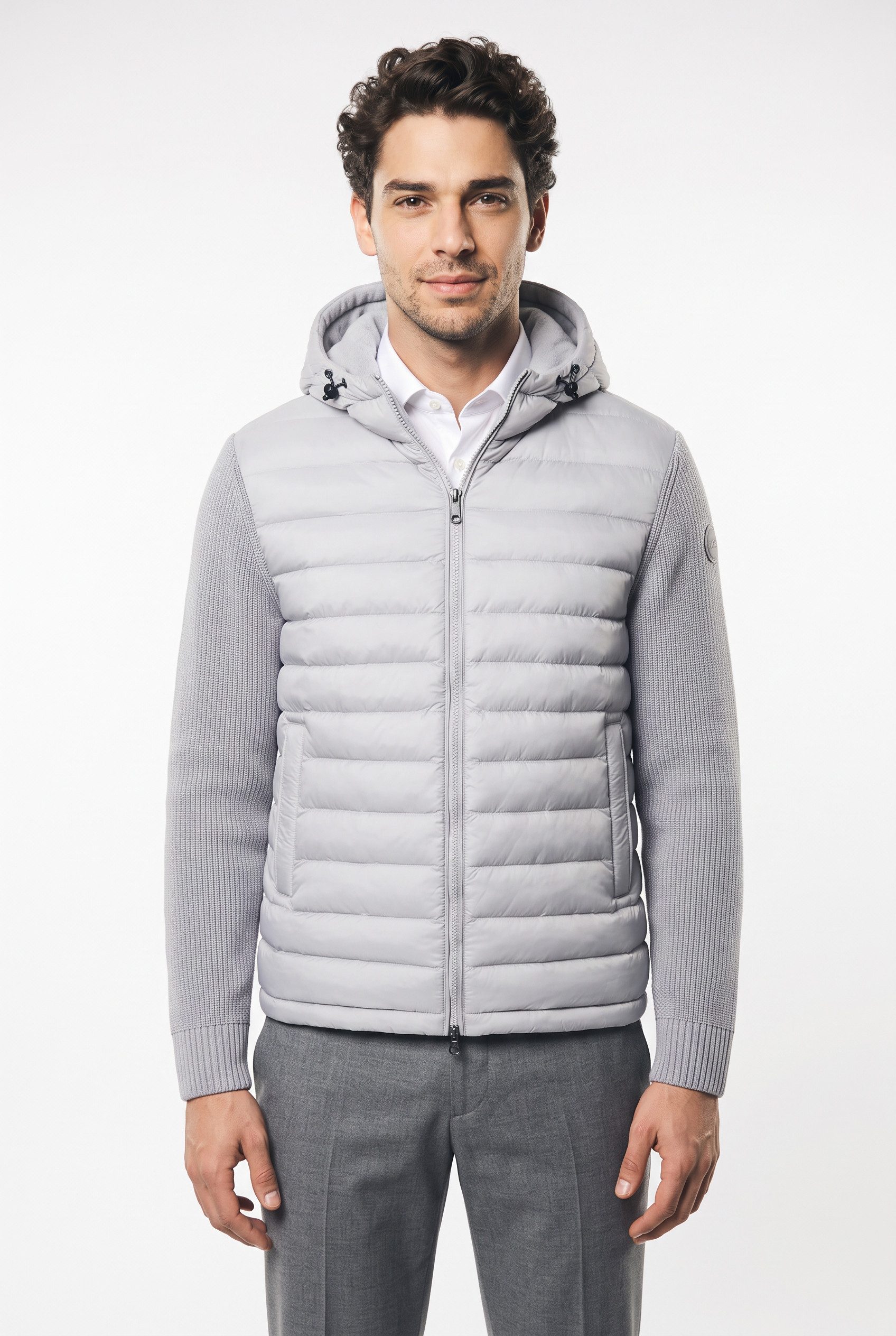 Colmar Steppjacke Zwei-Wege-Reißverschluss, Regular Fit, Strickärmel