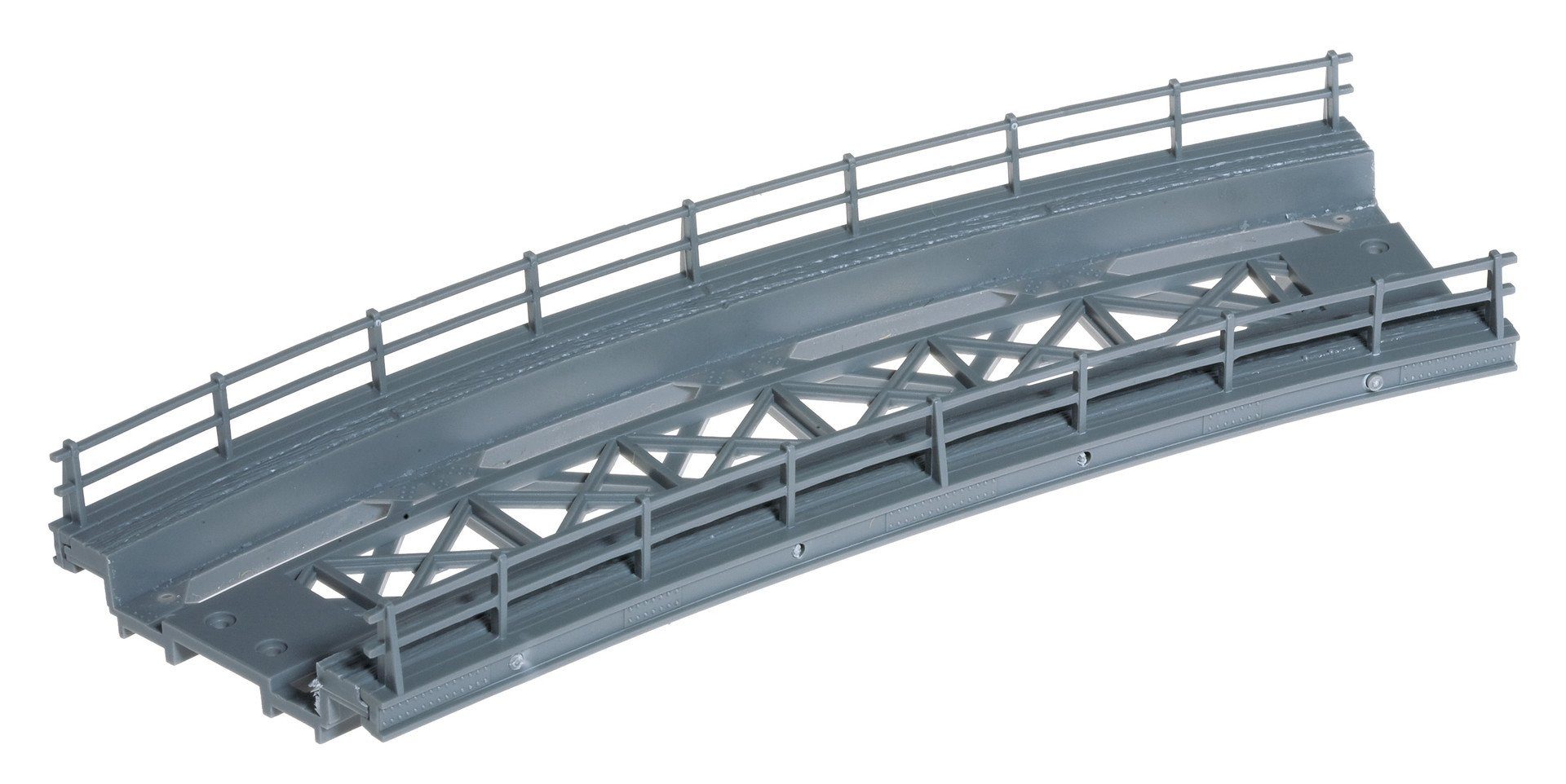 NOCH Modelleisenbahn-Brücke NOCH® Brückenfahrbahn, gebogen, Bausatz für realis