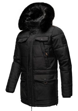 Navahoo Winterjacke Luaan stylischer Wintermantel mit abnehmbarer Kapuze