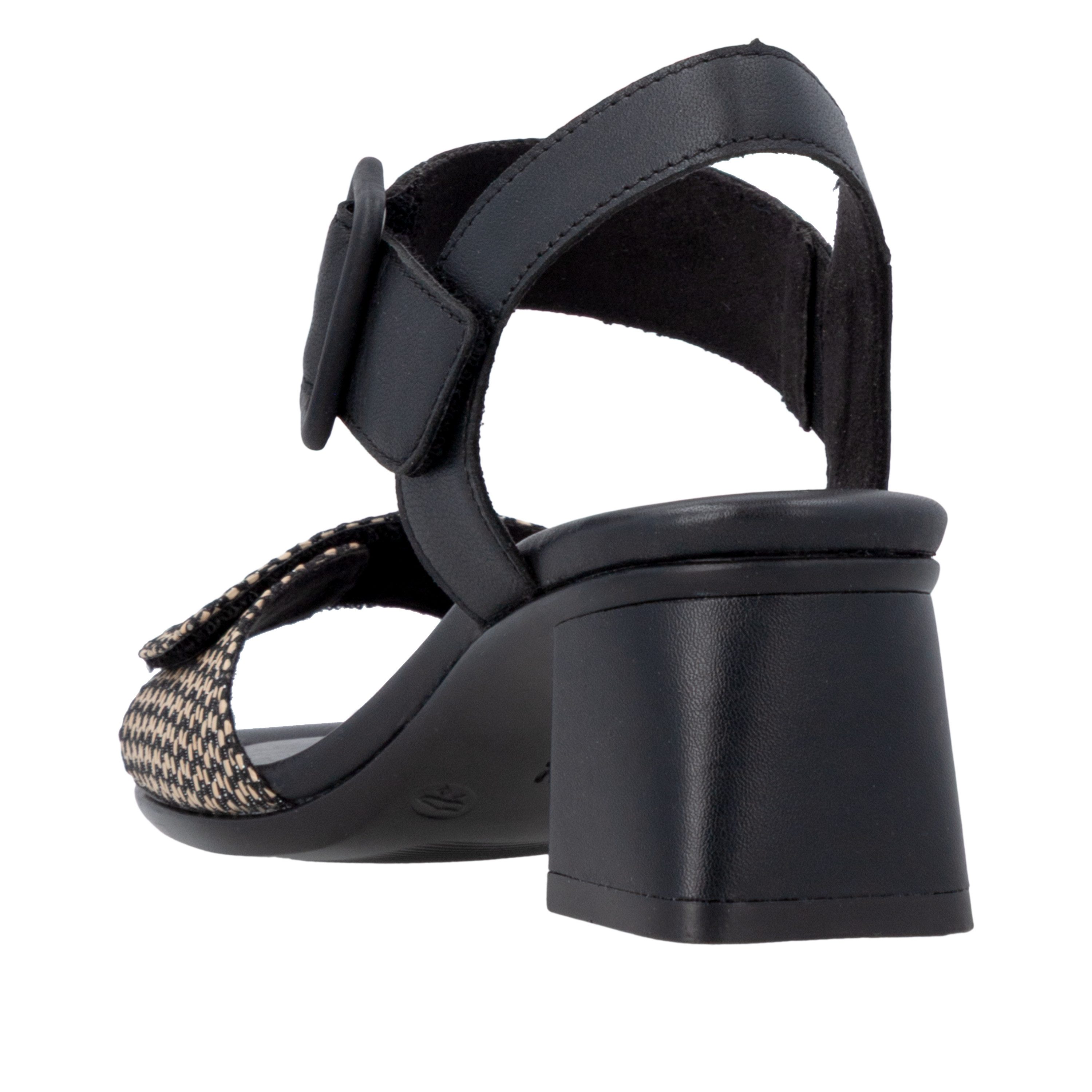 Remonte Sandalette Sommerschuh, Blockabsatz mit praktischem Klettverschluss