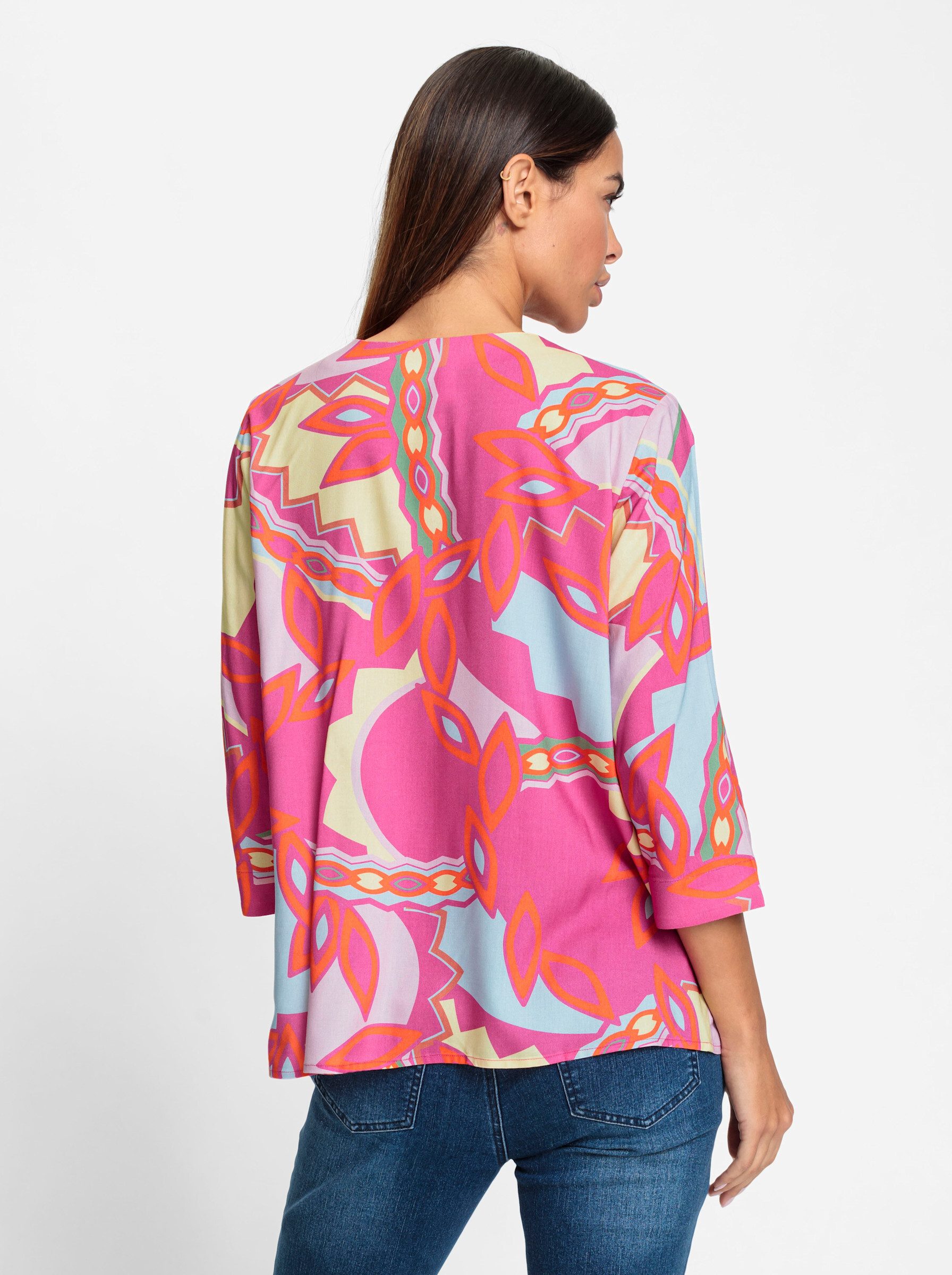 heine Klassische Bluse Druckbluse günstig online kaufen