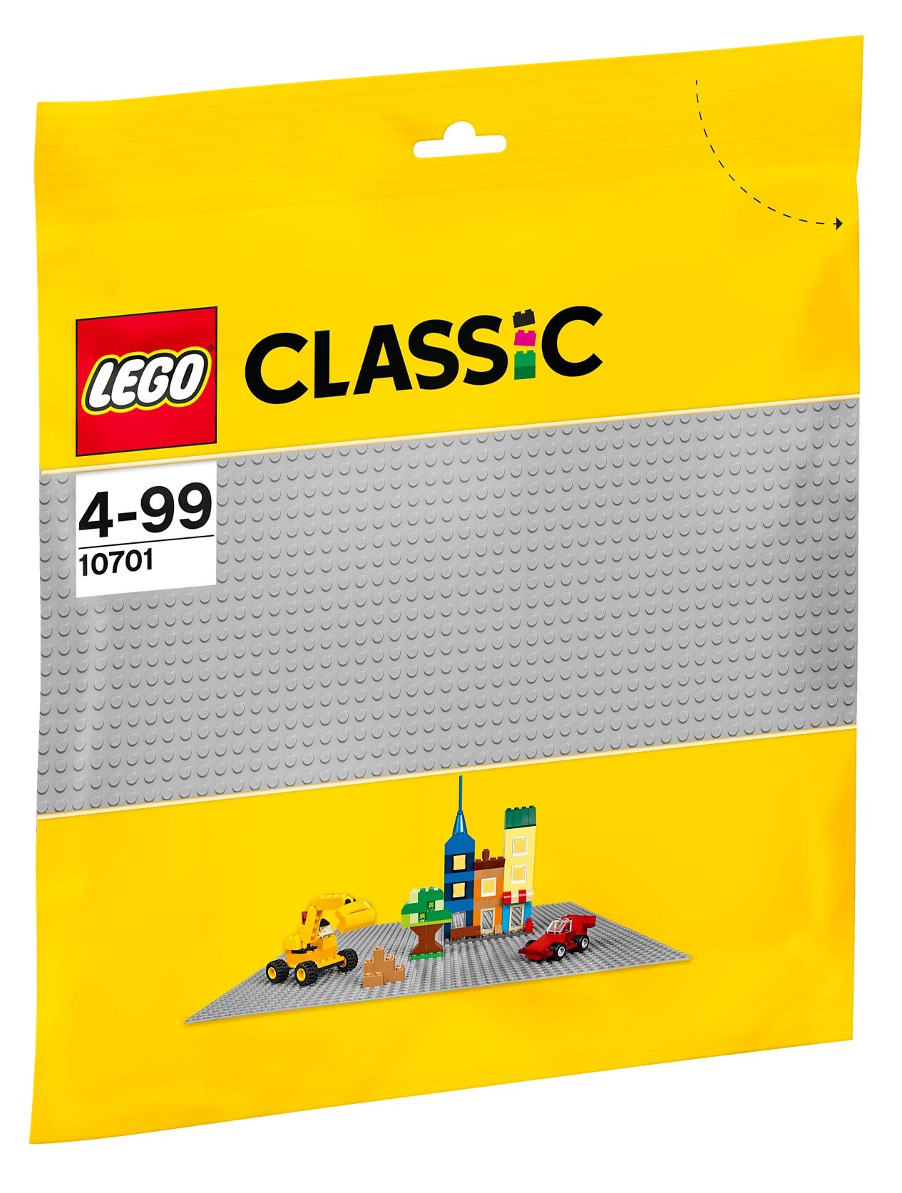 Image of LEGO 10701Graue Bauplatte Bausatz
