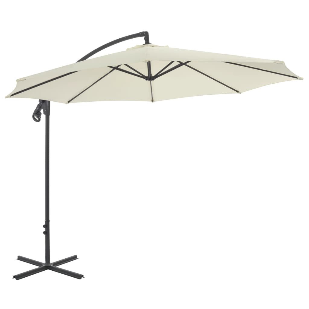 Sonnenschirm Ampelschirm mit Stahlmast 300 cm