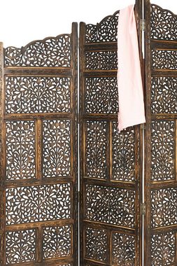 Marrakesch Orient & Mediterran Interior Paravent Orientalischer Paravent Saraswati 180cm, Raumteiler, Sichtschutz, Handarbeit