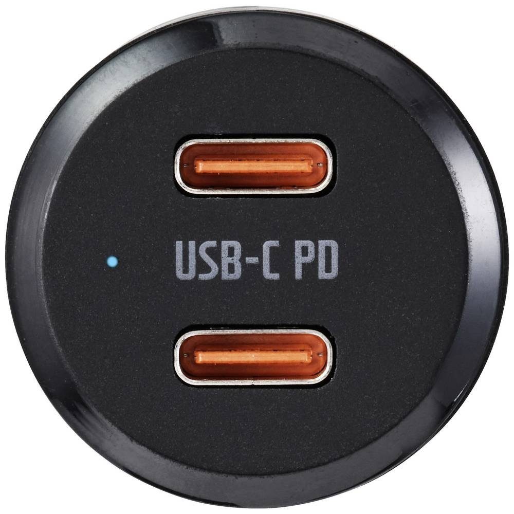 VOLTCRAFT USB-Schnelladegerät PD40W für Kfz VC-13431420 USB-Ladegerät (USB Power Delivery (USB-PD)