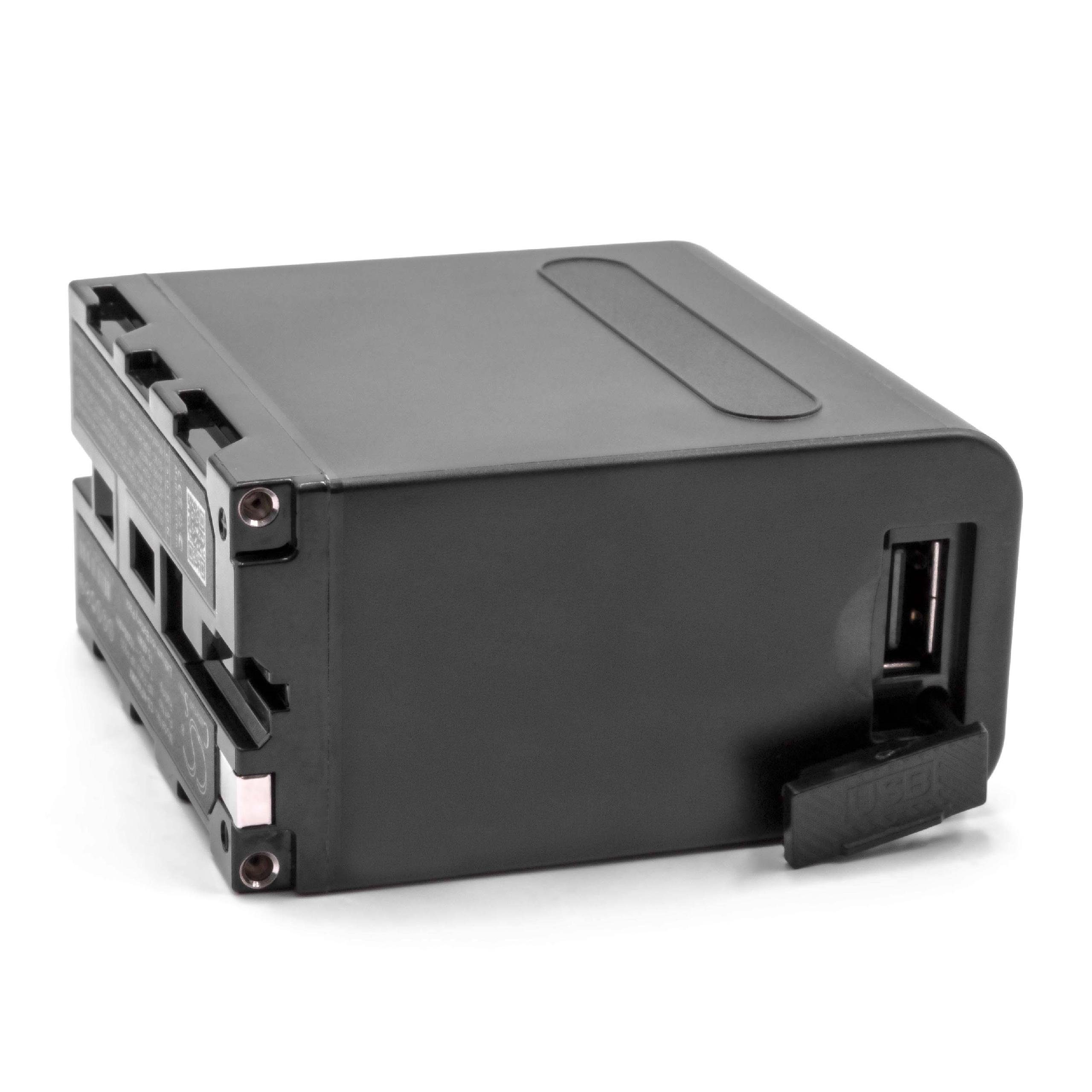 DCR-TRV900, für mAh Sony DCR-TRV820E, Kamera-Akku DCR-TRV900E, DCR-TRV820K, vhbw 10200 passend