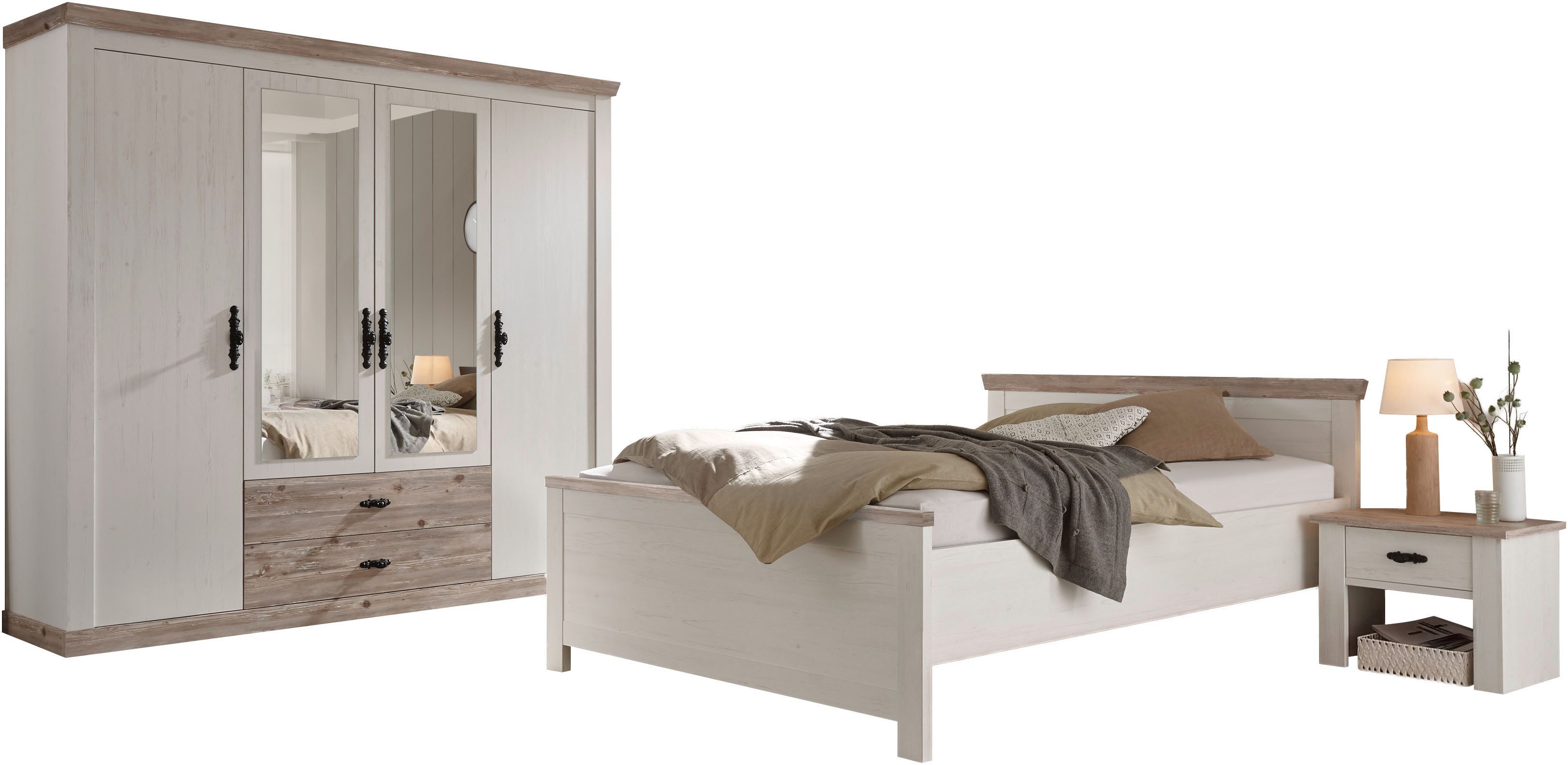 Home affaire Schlafzimmer-Set Florenz, in 3 verschiedenen Ausführungen – Bild 4 von 5