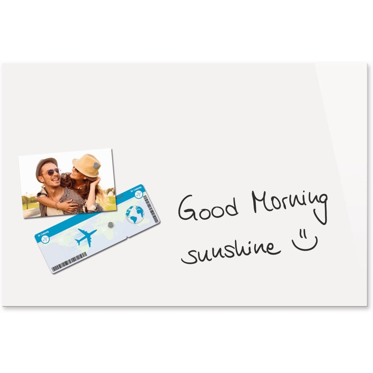 Sigel Wandtafel Magnettafel Glas Be!Board super-weiß 600x400x9mm