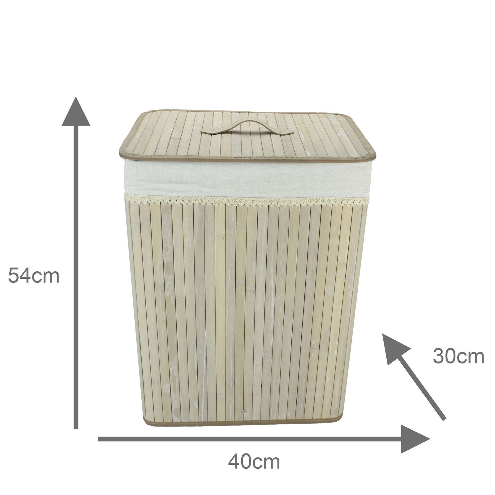 HTI-Line Wäschetonne Wäschekorb Maisie natur (Stück, 1 St., 1 Wäschekorb), günstig online kaufen