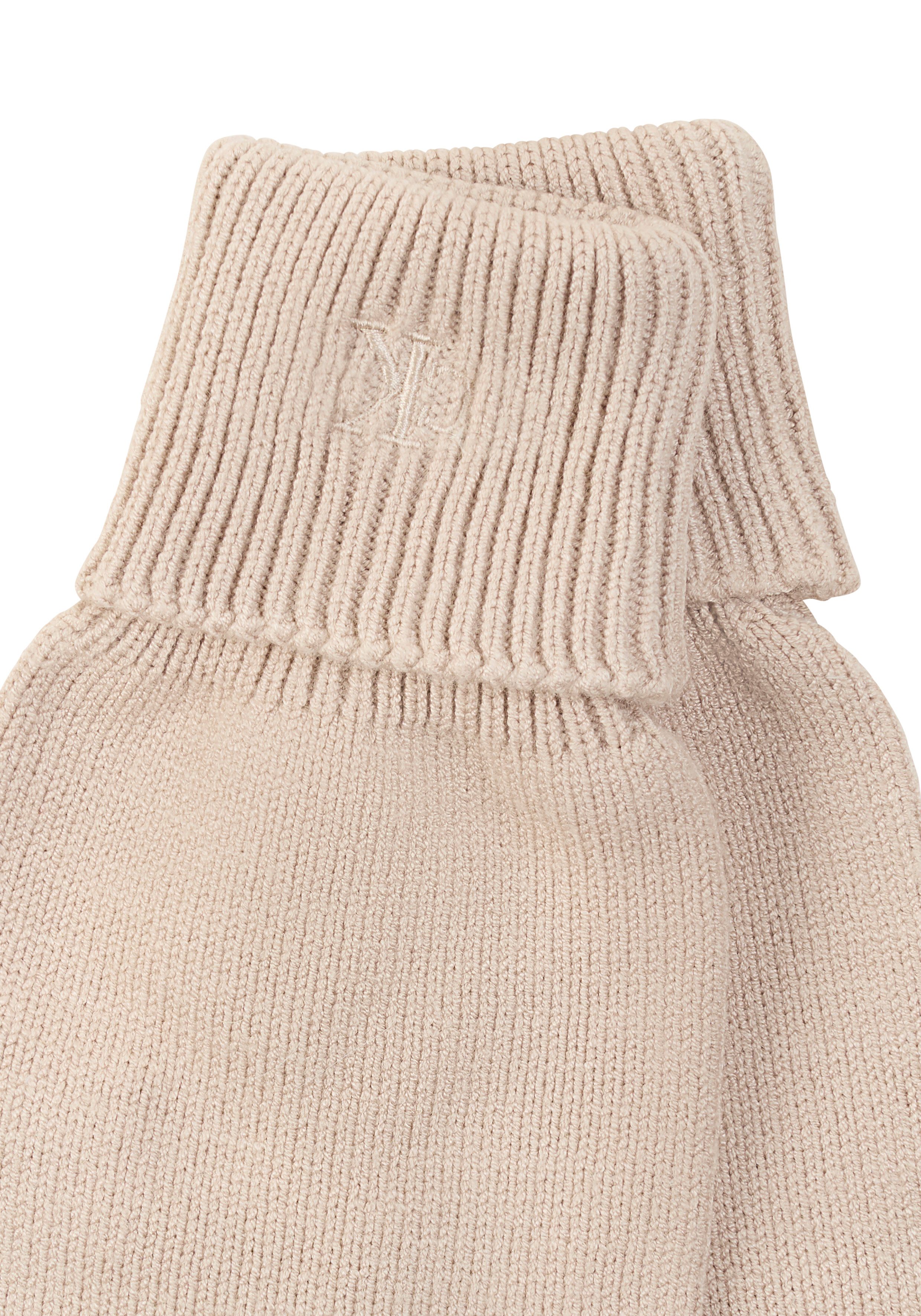 Calvin Klein Strickhandschuhe CK FINE RIB GLOVES Fingerhandschuhe günstig online kaufen