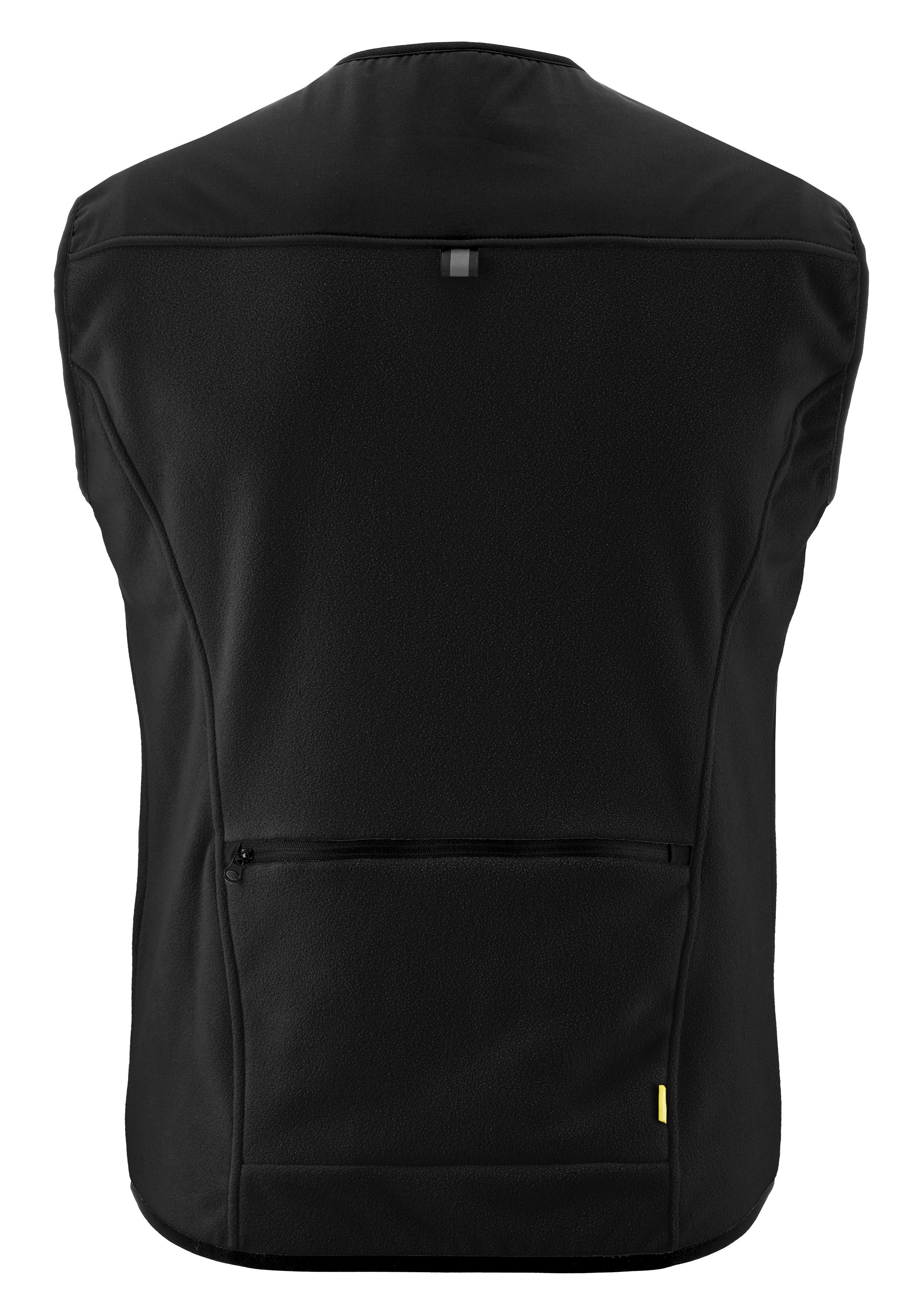 Gonso Fahrradjacke ADVENTURE VEST FLEECE Unisex Radweste, warme Fleece-Weste, integrierte Smartphone Tasche