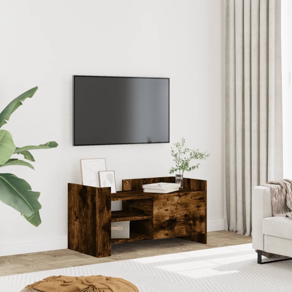 vidaXL Schrankmodule TV-Schrank Räuchereiche 80x35x40 cm Holzwerkstoff günstig online kaufen