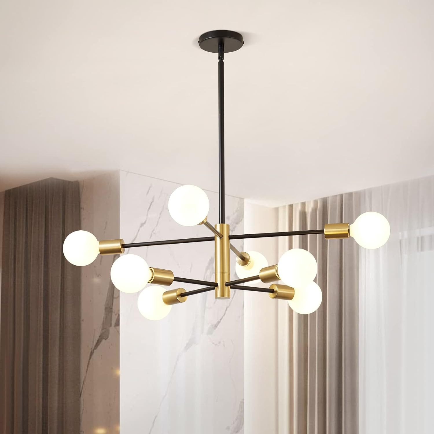 ZEUOPQ Kronleuchter Kronleuchter 8 Light 40W günstig online kaufen