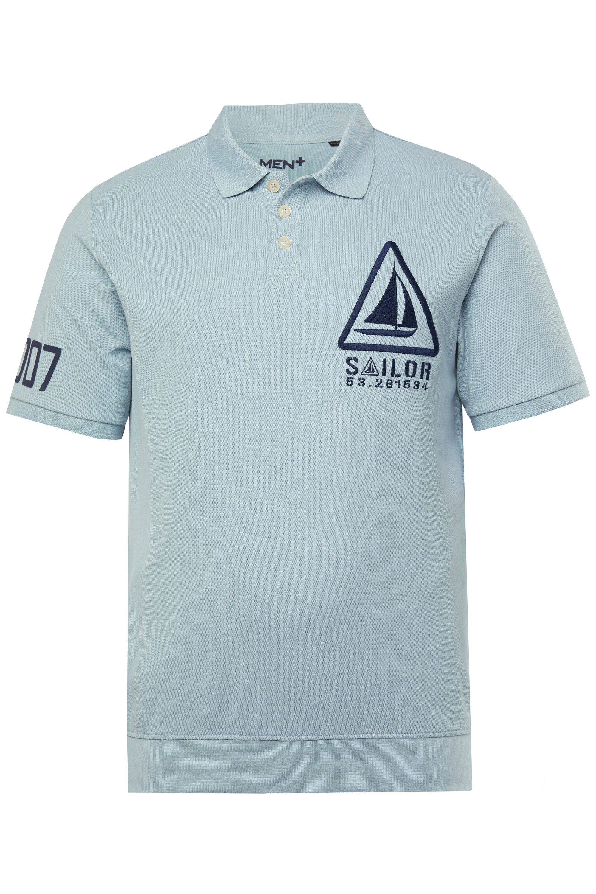 Men Plus Poloshirt Men+ Poloshirt Bauchfit günstig online kaufen