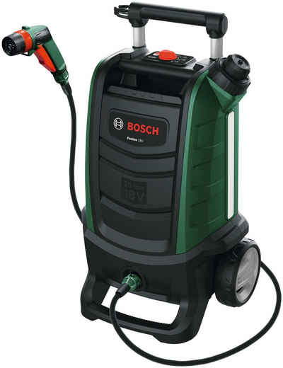 Bosch Home & Garden Akku-Druckreiniger »Fontus 18V«, Druck max: 20 bar, Fördermenge max: 186 l/h, ohne Akku und Ladegerät