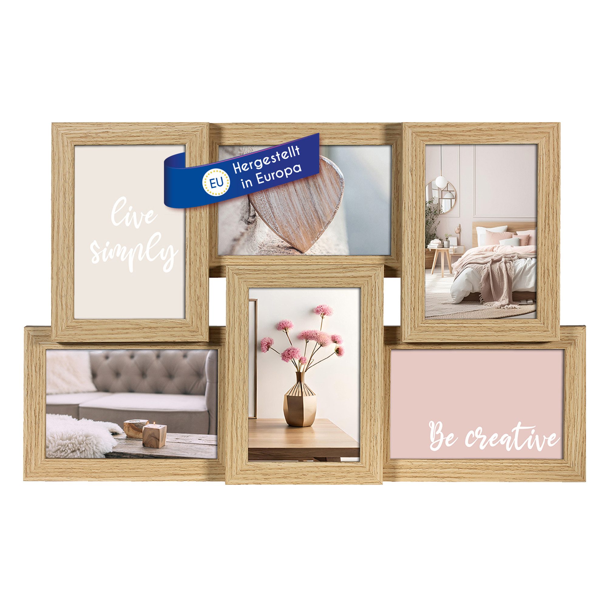 Wackadoo Living Bilderrahmen Collage aus FSC® günstig online kaufen