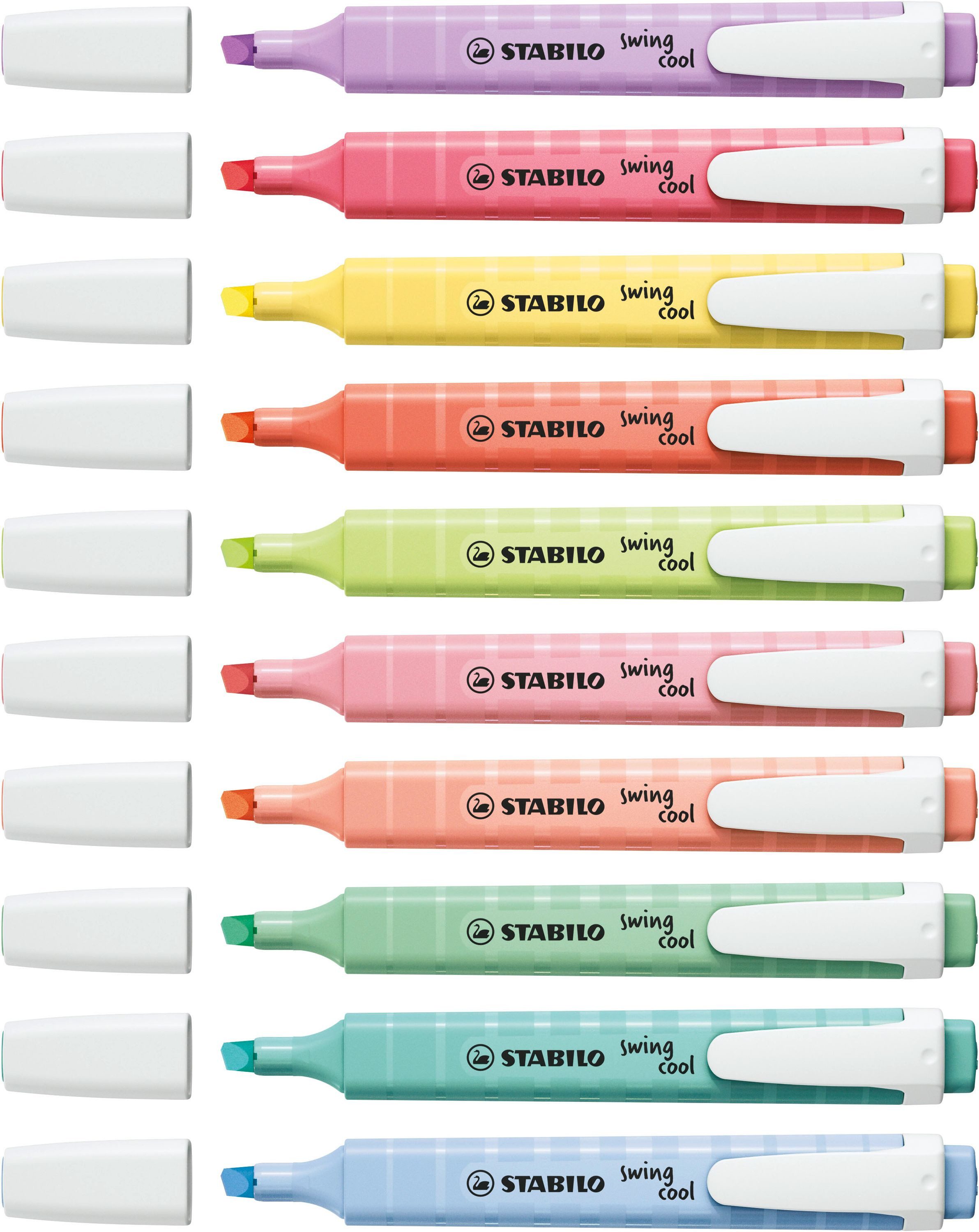 STABILO Marker Textmarker Stab. SWING COOl pastel