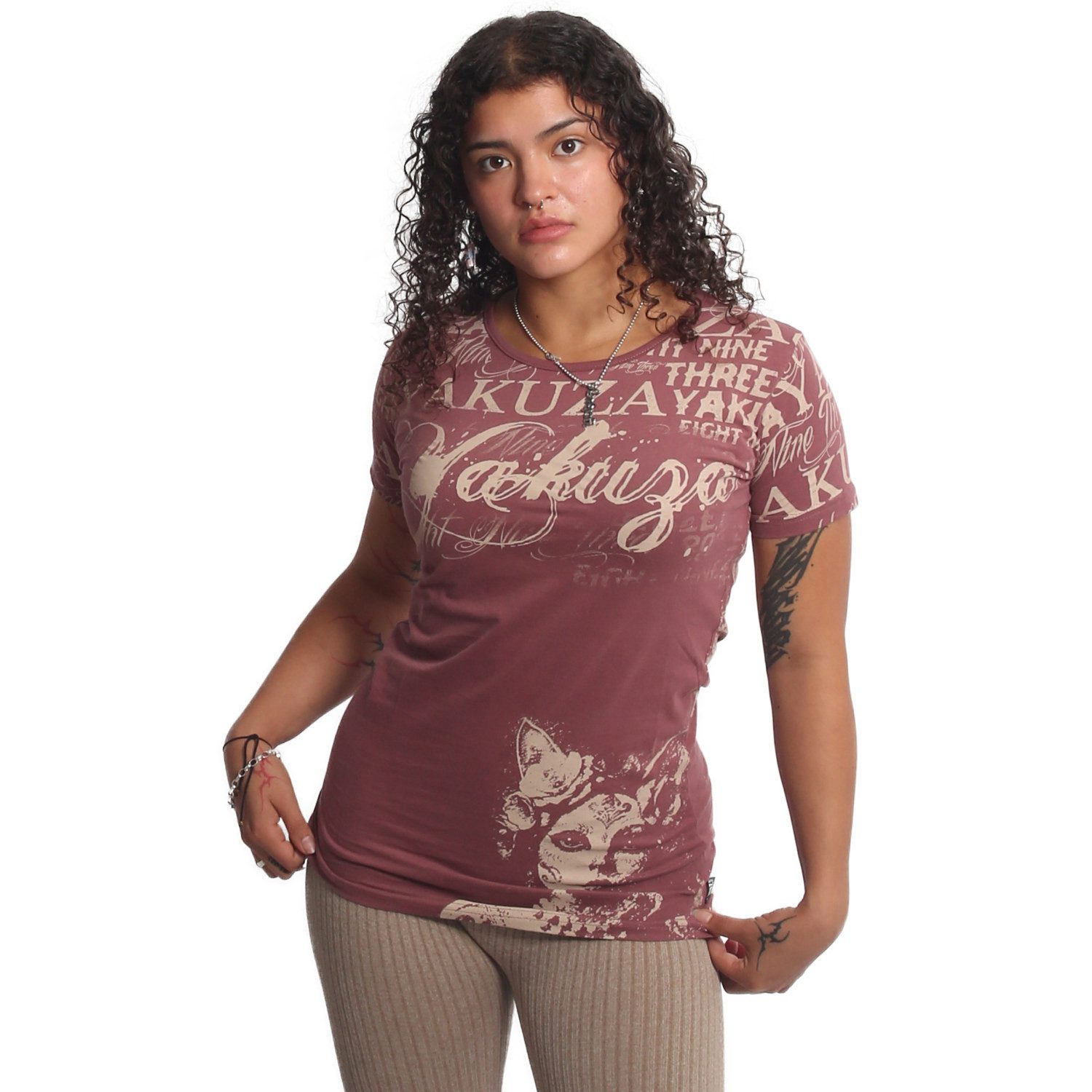 YAKUZA Rundhalsshirt Catz günstig online kaufen