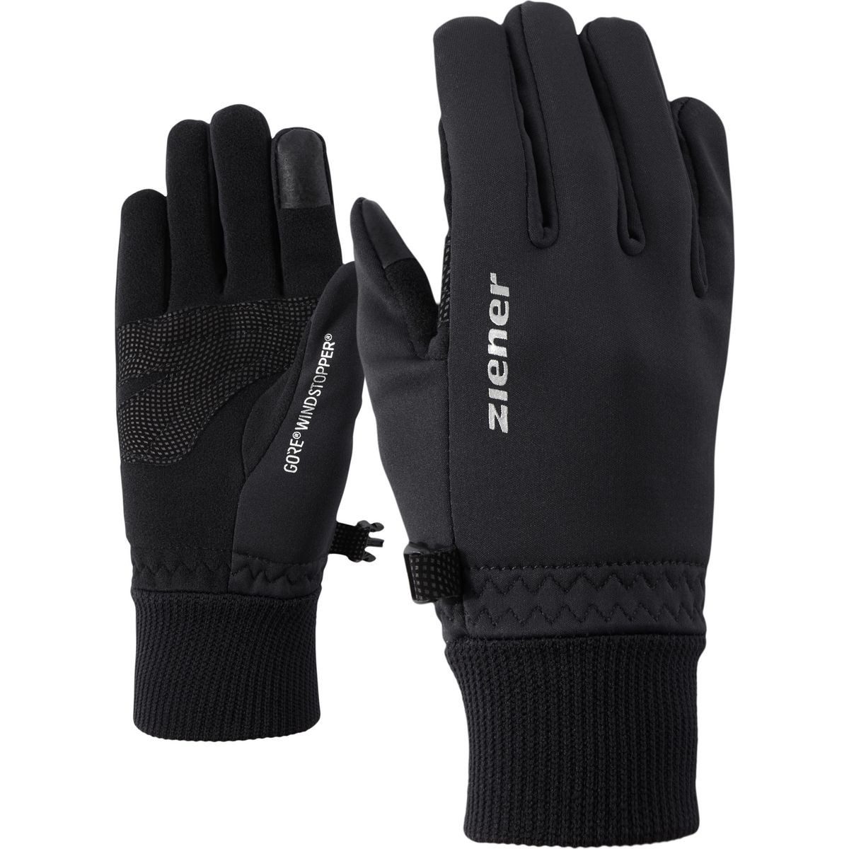 Ziener Skihandschuhe Lidealist-z WS Touch Glove Junior Unisex Winddichte, atmungsaktive Skihandschuhe für Kinder mit