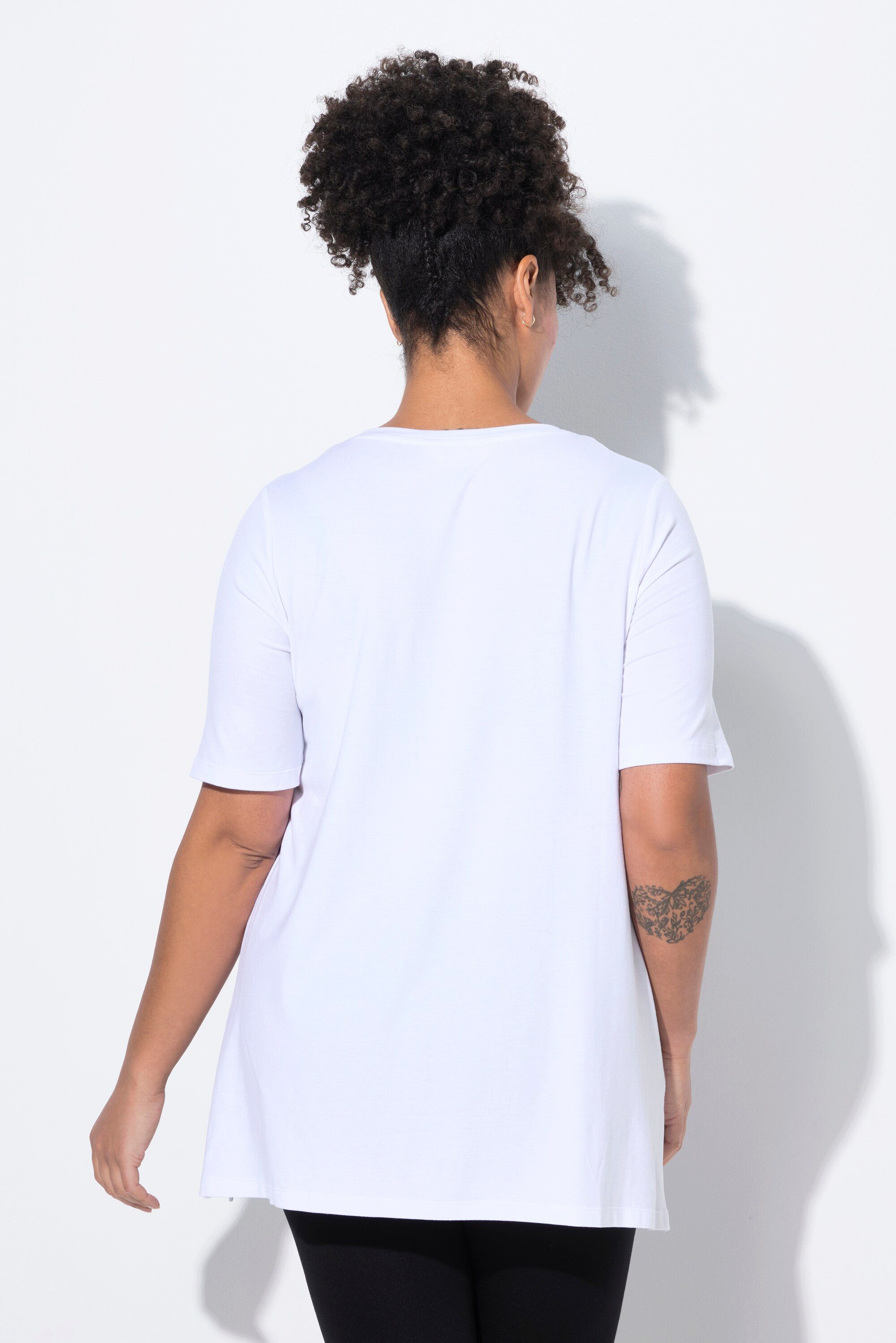 MIAMODA Longshirt T-Shirt A-Linie Luftballon-Motiv