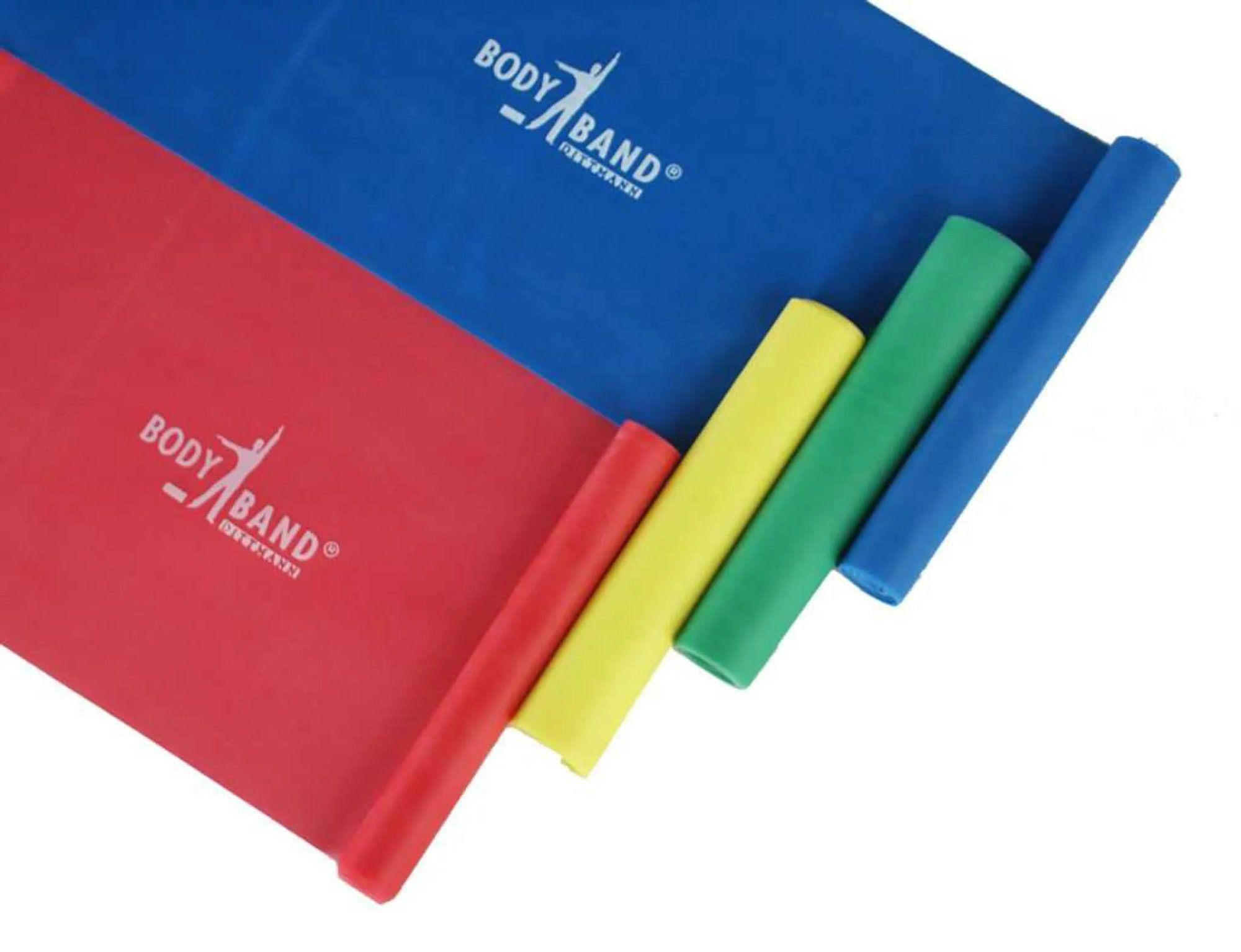 Dittmann Trainingsbänder Bodyband 25m x 14,5cm, in drei verschiedenen Widerständen zu Auswahl