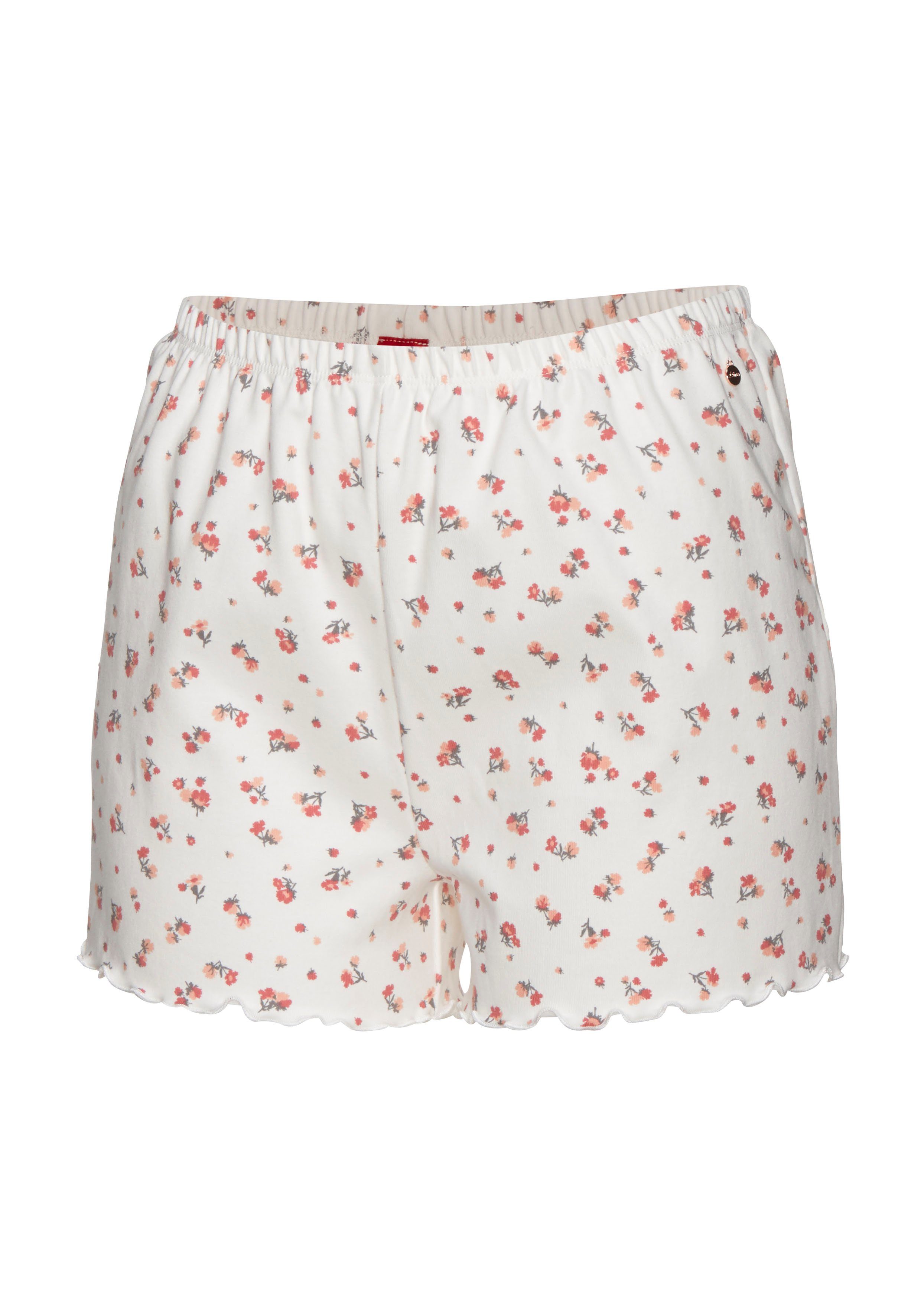 s.Oliver Schlafshorts mit Babylocksaum