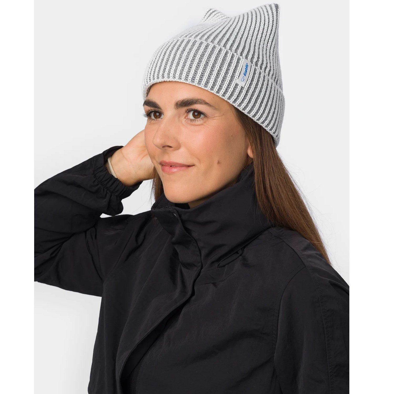 Eisbär Strickmütze Sorra Strickmütze mit Fleece-Band aus recyceltem Polyester (Stück)