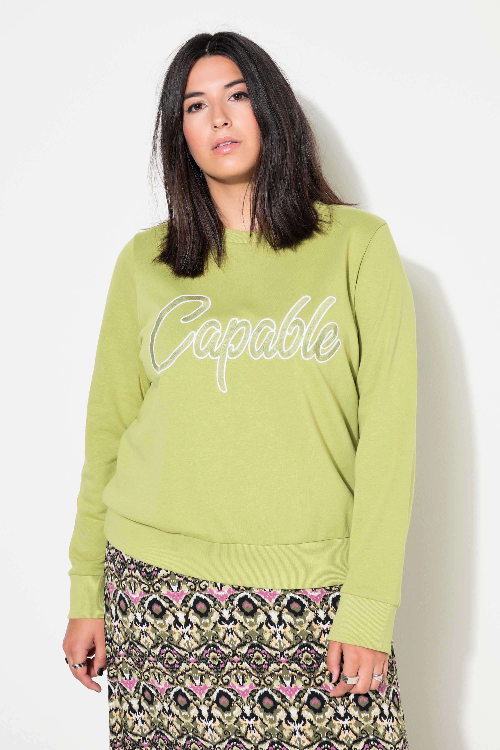 Studio Untold Sweatshirt Sweatshirt Boxy Shape günstig online kaufen
